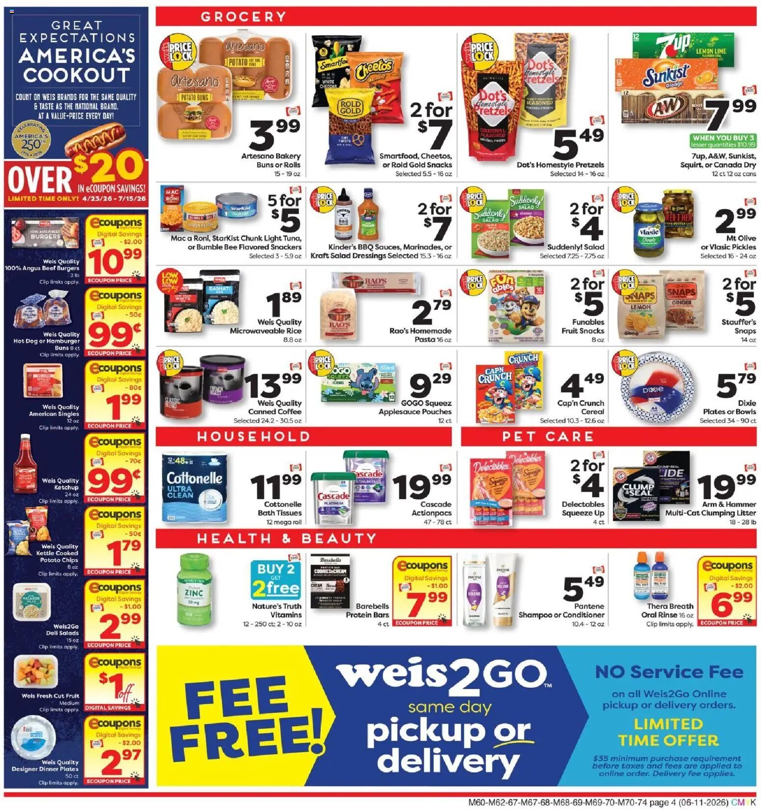Weis offer from 06/11/2026 Weis Grand Opening