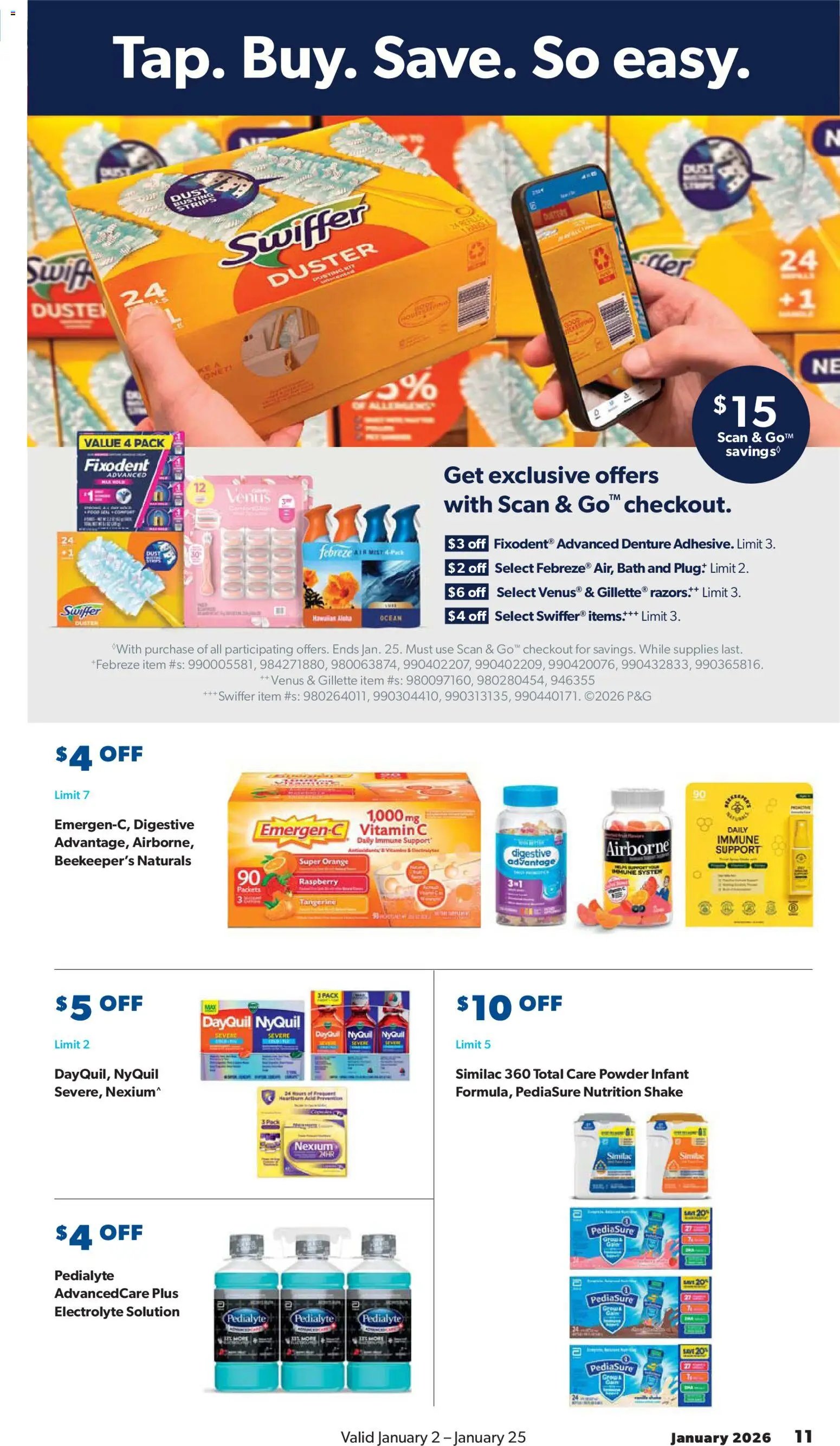 Sam's Club offer from 01/02/2026 Instant Savings Book January