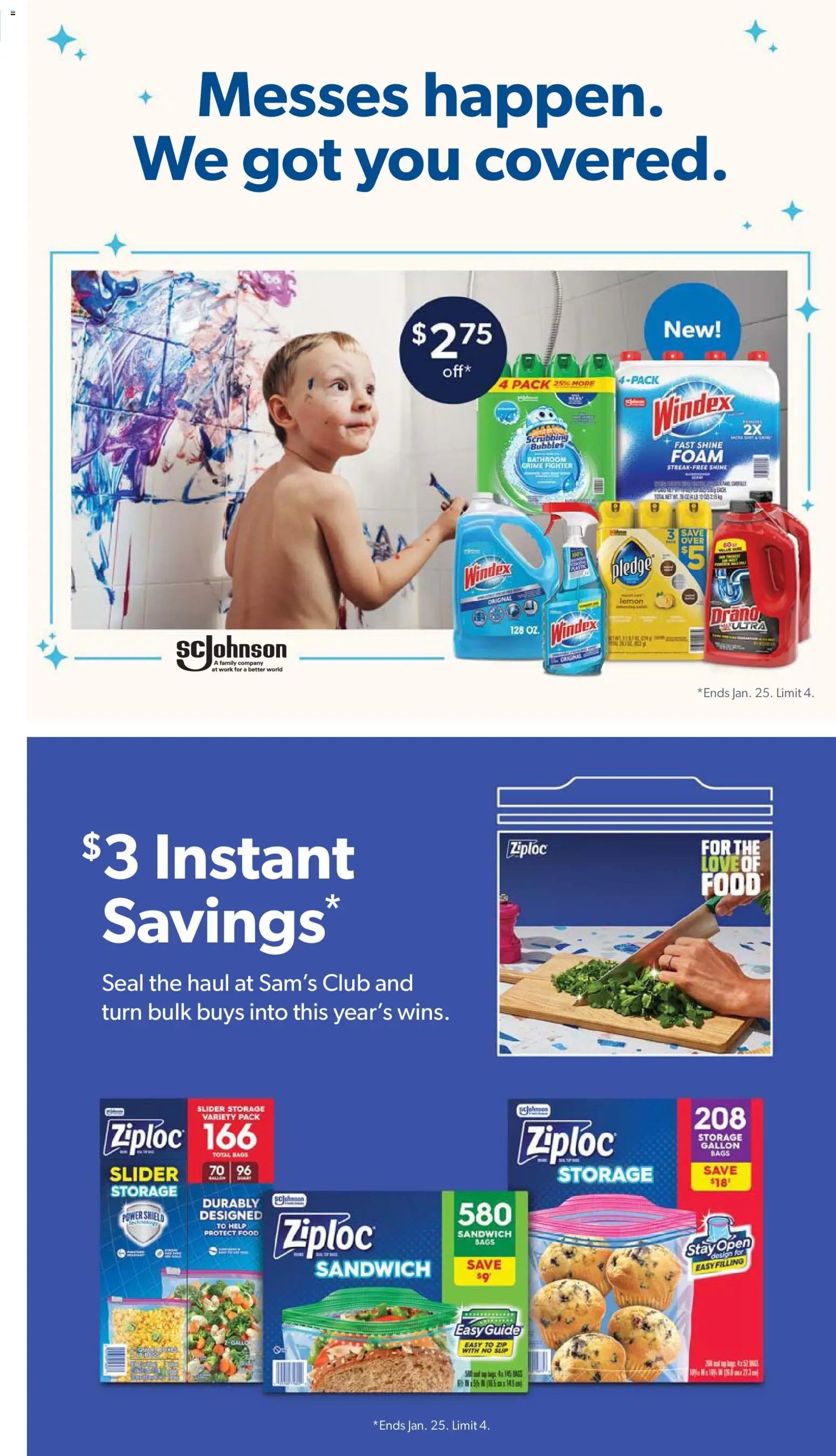 Sam's Club offer from 01/02/2026 Instant Savings Book January