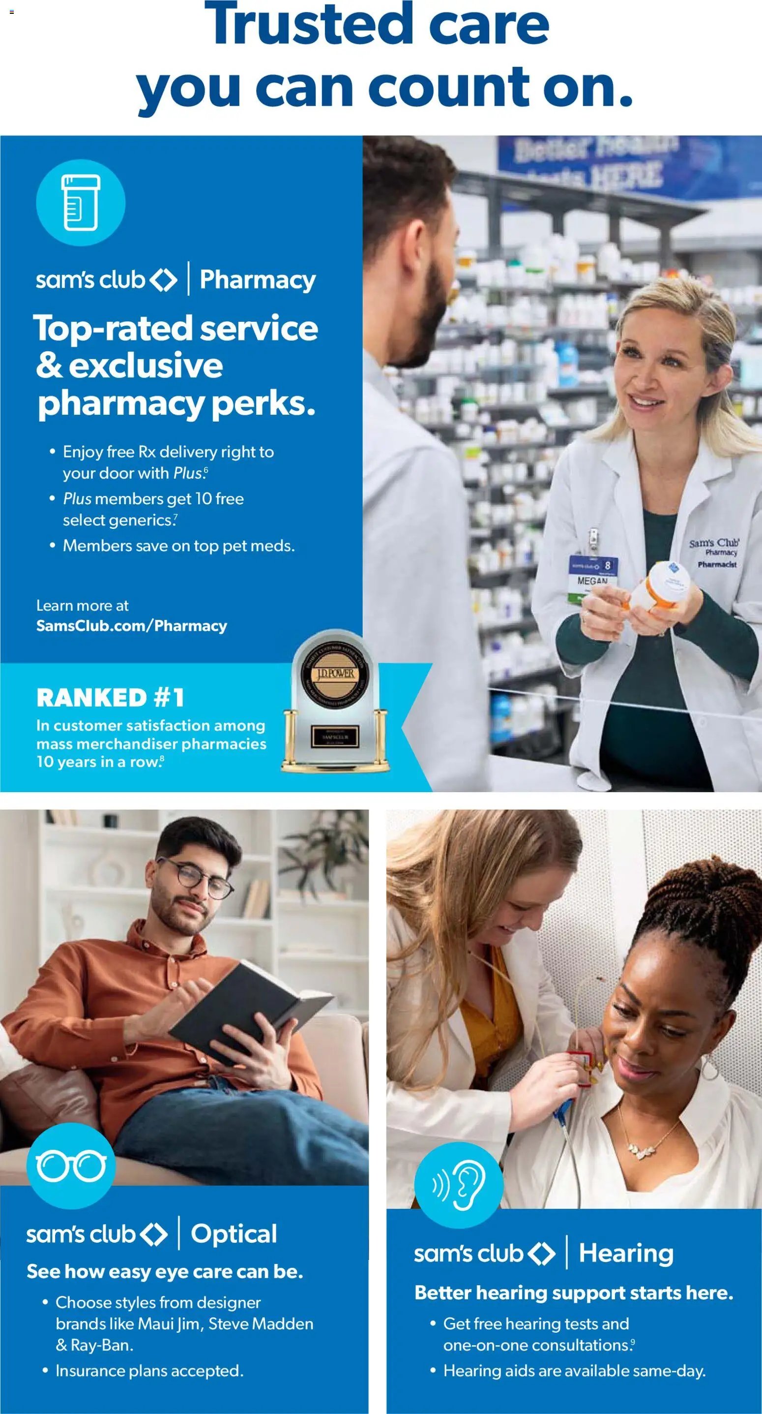 Sam's Club offer from 01/02/2026 Instant Savings Book January