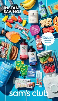 Sam's Club offer from 01/02/2026 Instant Savings Book January