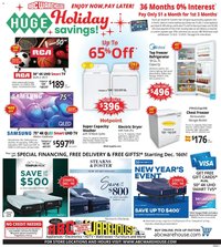 ABC Warehouse offer from 12/14/2025 Weekly Ad