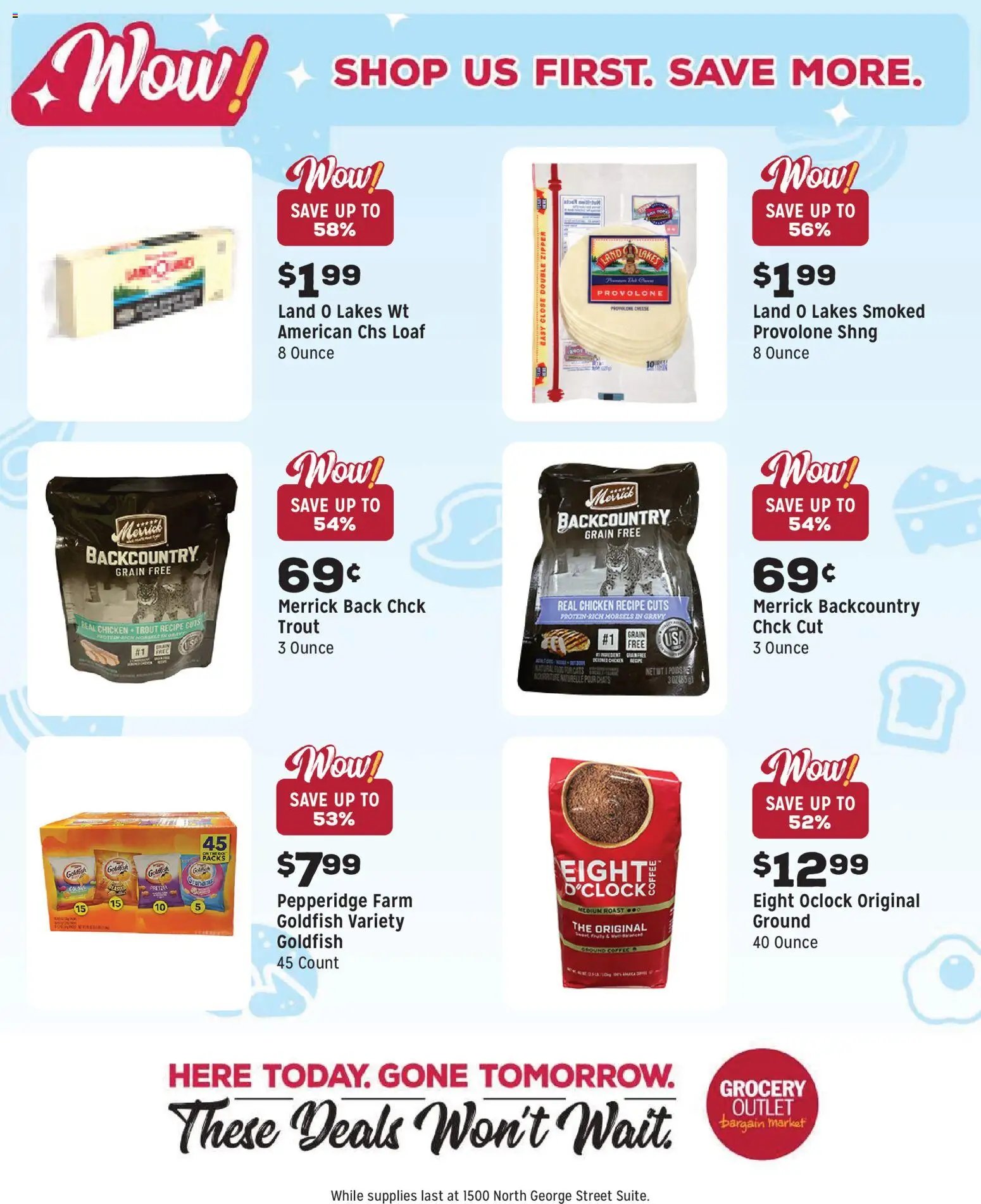 Grocery Outlet offer from 01/07/2026 Weekly Ad - PA