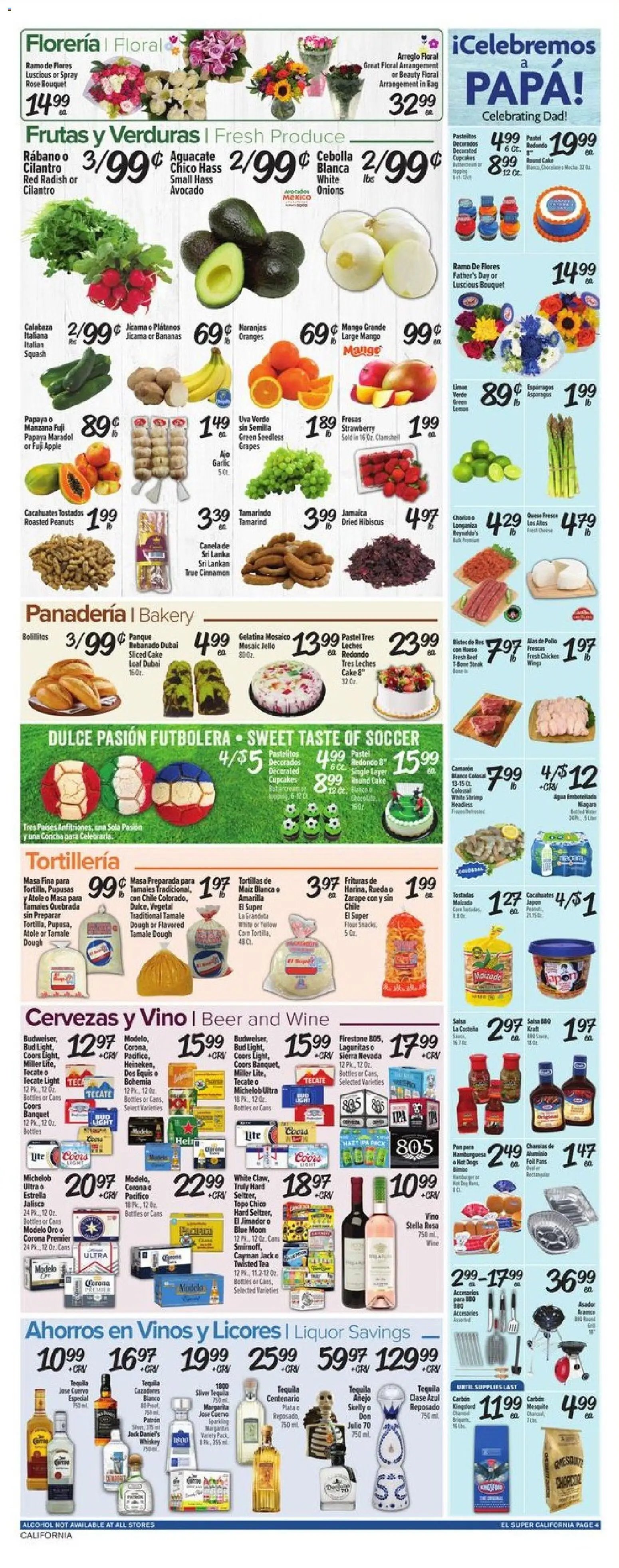 El Super offer from 06/17/2026 El Super Weekly Ad - CA