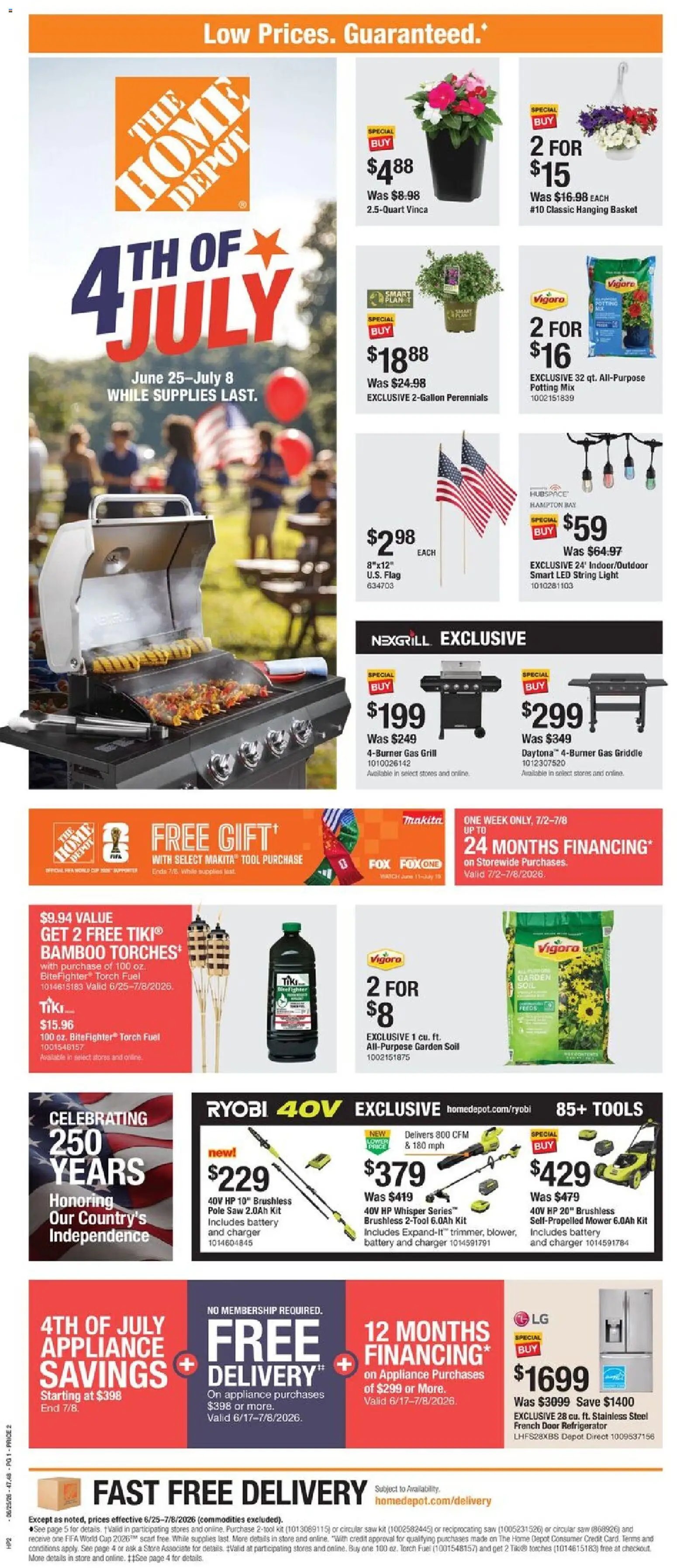 Home Depot offer from 06/25/2026 Home Depot Local Ad