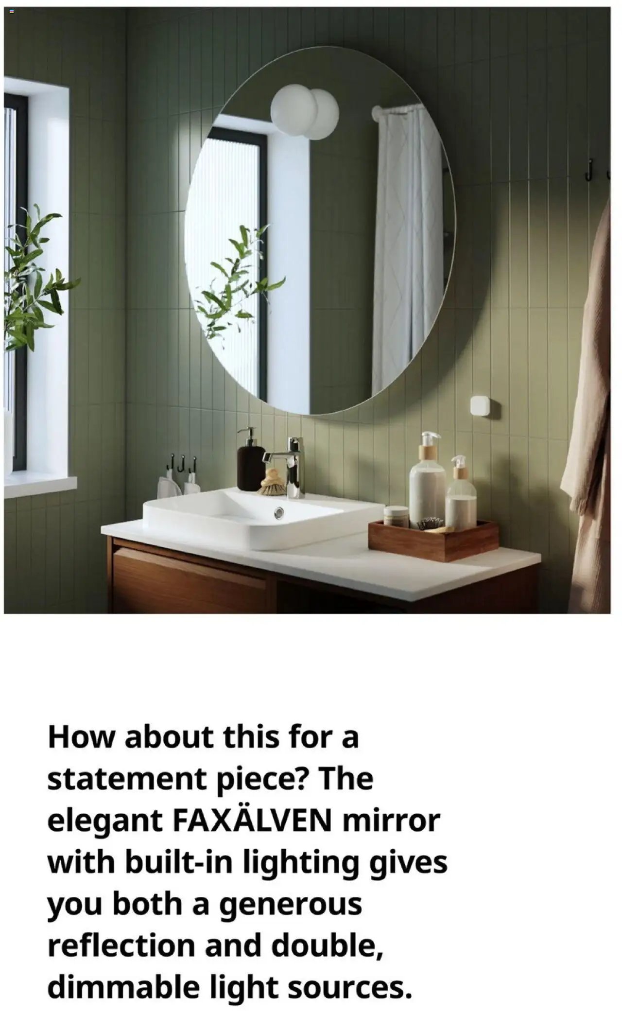 IKEA offer from 01/01/2025 Bathroom Brochure
