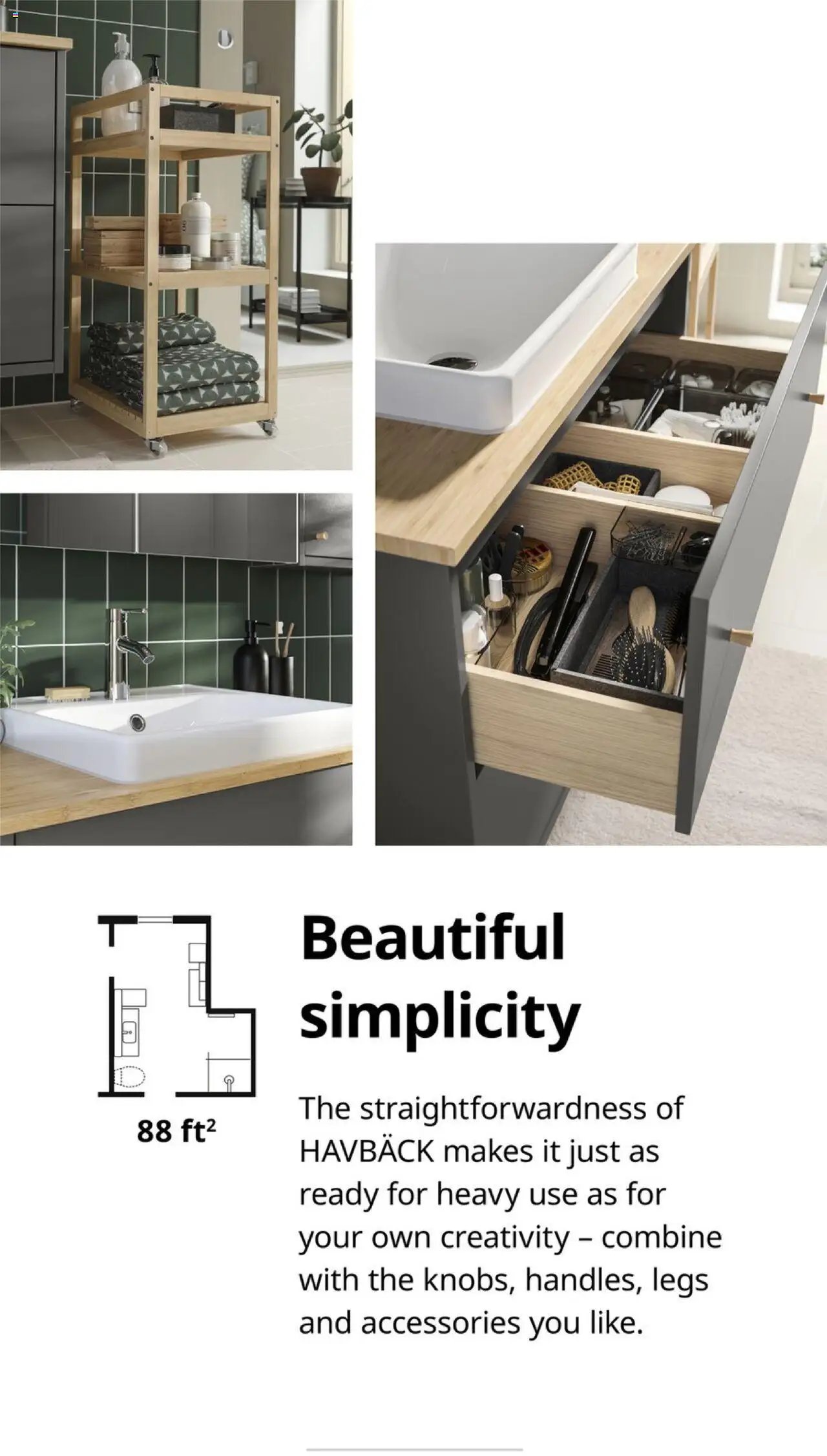 IKEA offer from 01/01/2025 Bathroom Brochure