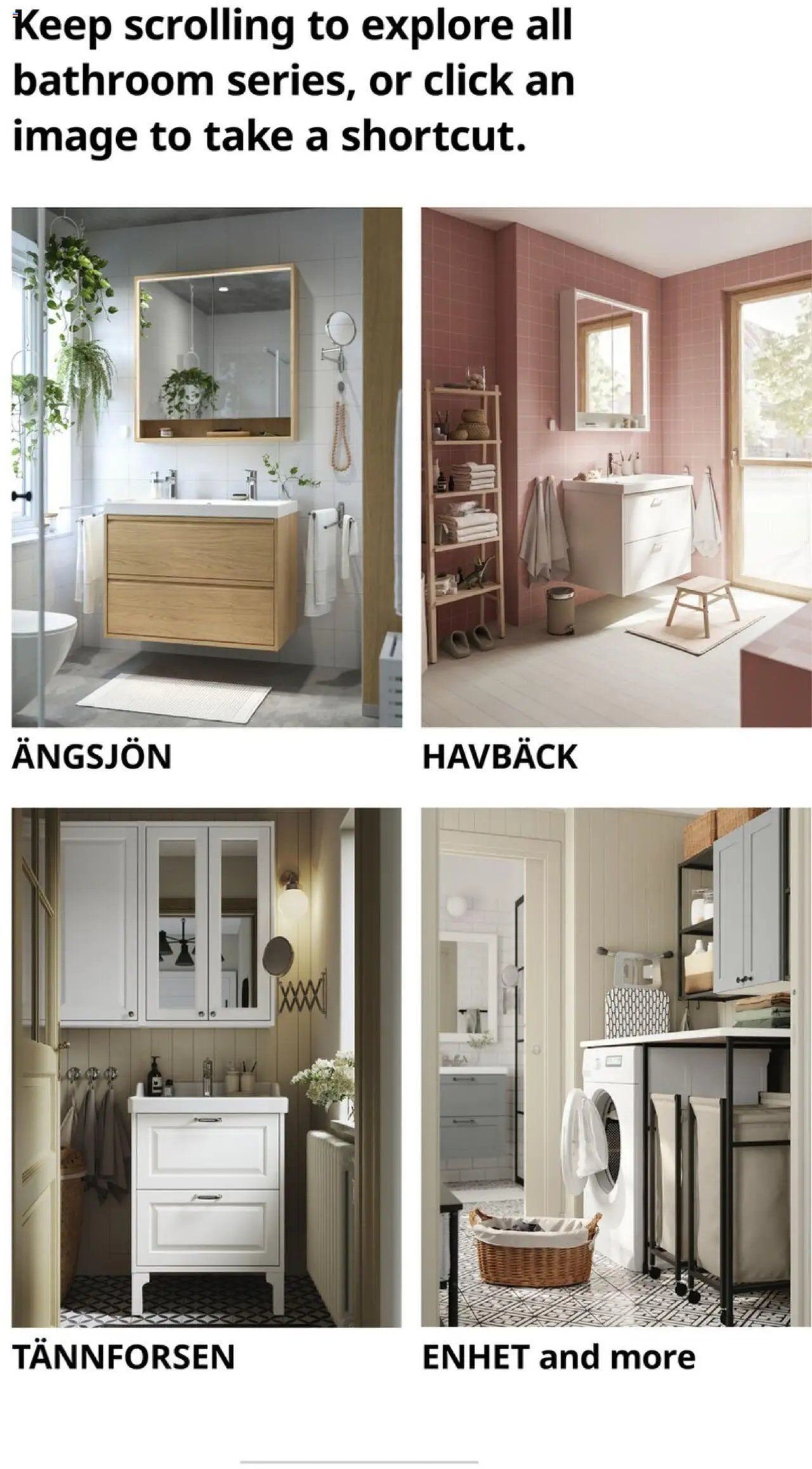IKEA offer from 01/01/2025 Bathroom Brochure