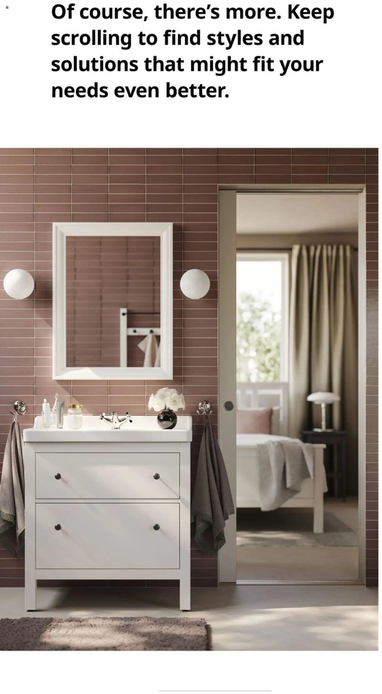 IKEA offer from 01/01/2025 Bathroom Brochure