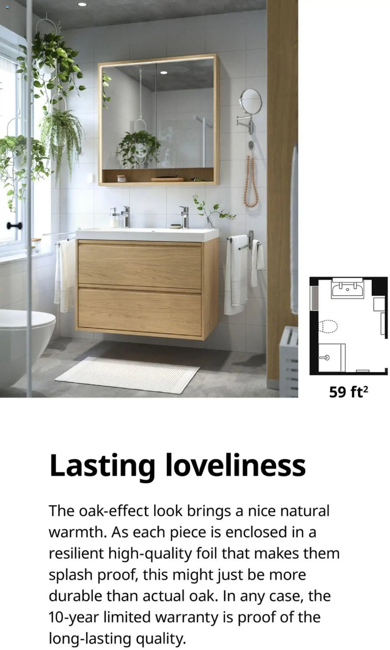 IKEA offer from 01/01/2025 Bathroom Brochure