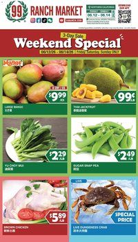 99 Ranch Market offer from 06/12/2026 99 Ranch Market Weekend Special