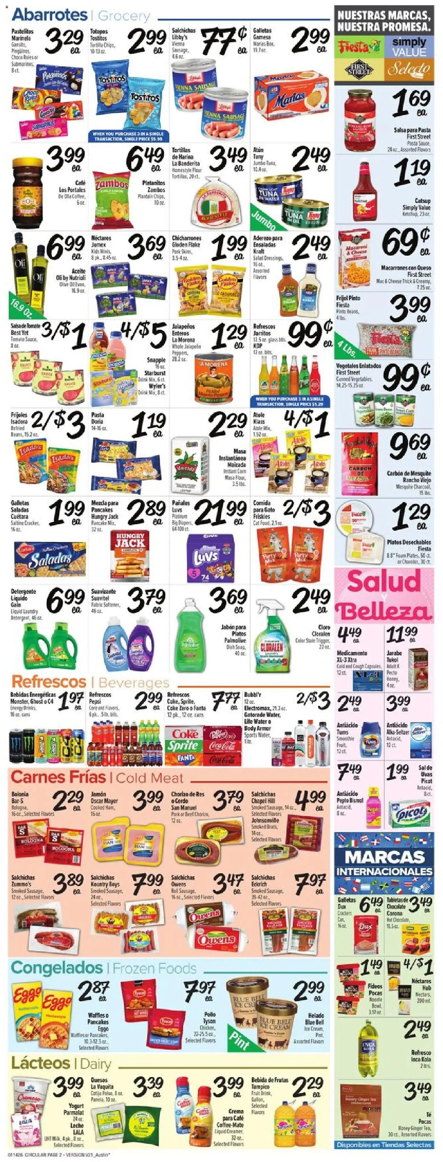 Fiesta Mart offer from 01/14/2026 Weekly Ad