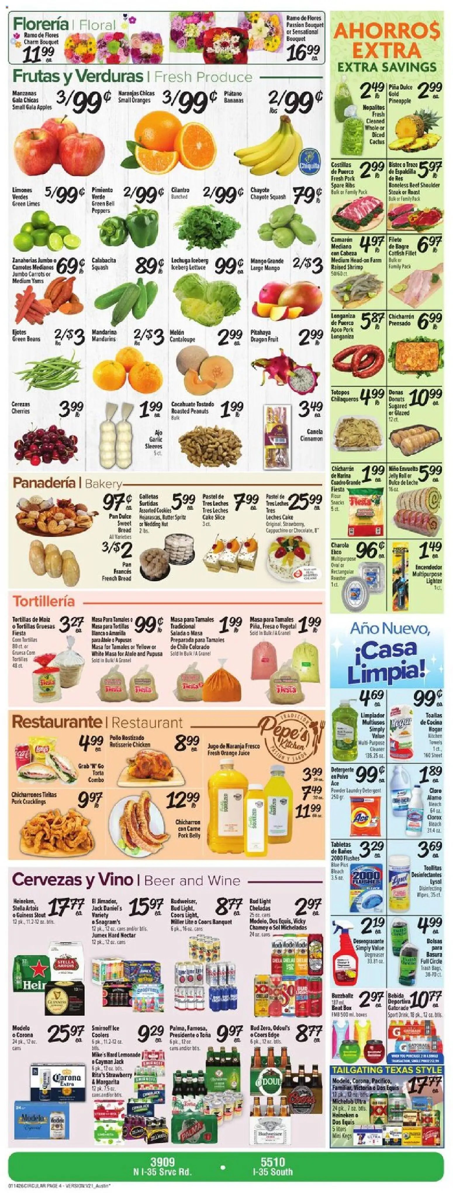 Fiesta Mart offer from 01/14/2026 Weekly Ad