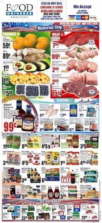 Food Universe offer from 05/15/2026 Food Universe Weekly Ad