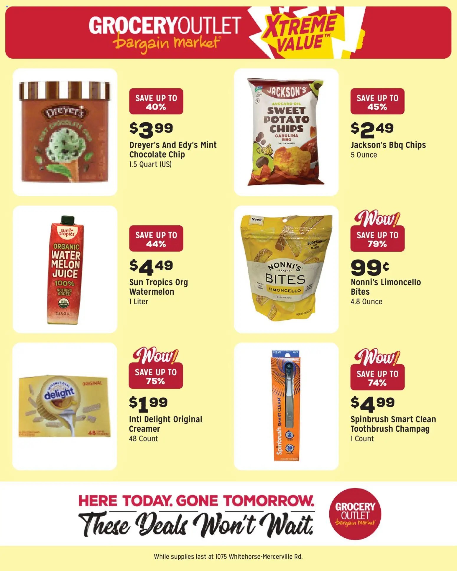 Grocery Outlet offer from 03/25/2026 Grocery Outlet Weekly Ad - NJ