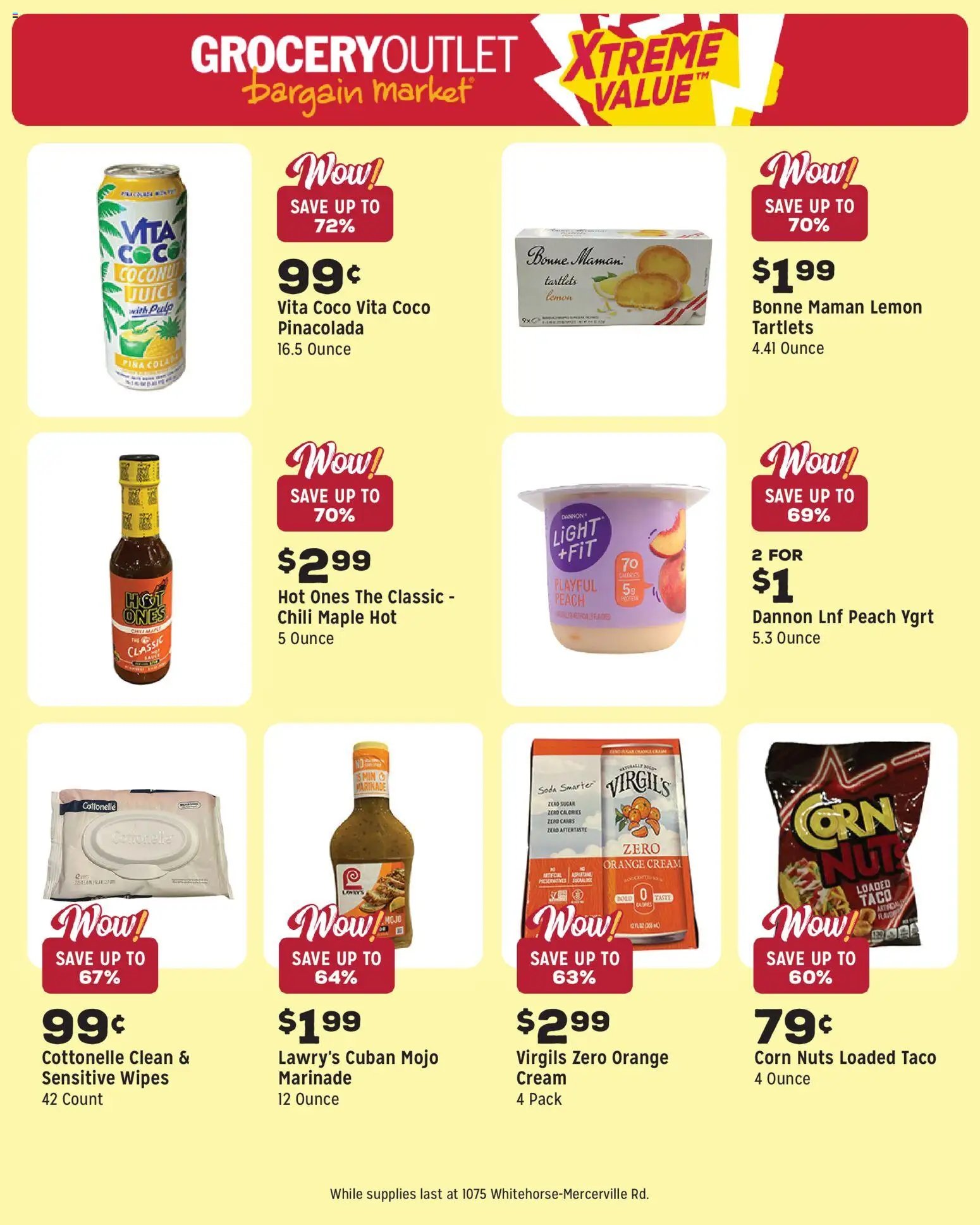 Grocery Outlet offer from 03/25/2026 Grocery Outlet Weekly Ad - NJ