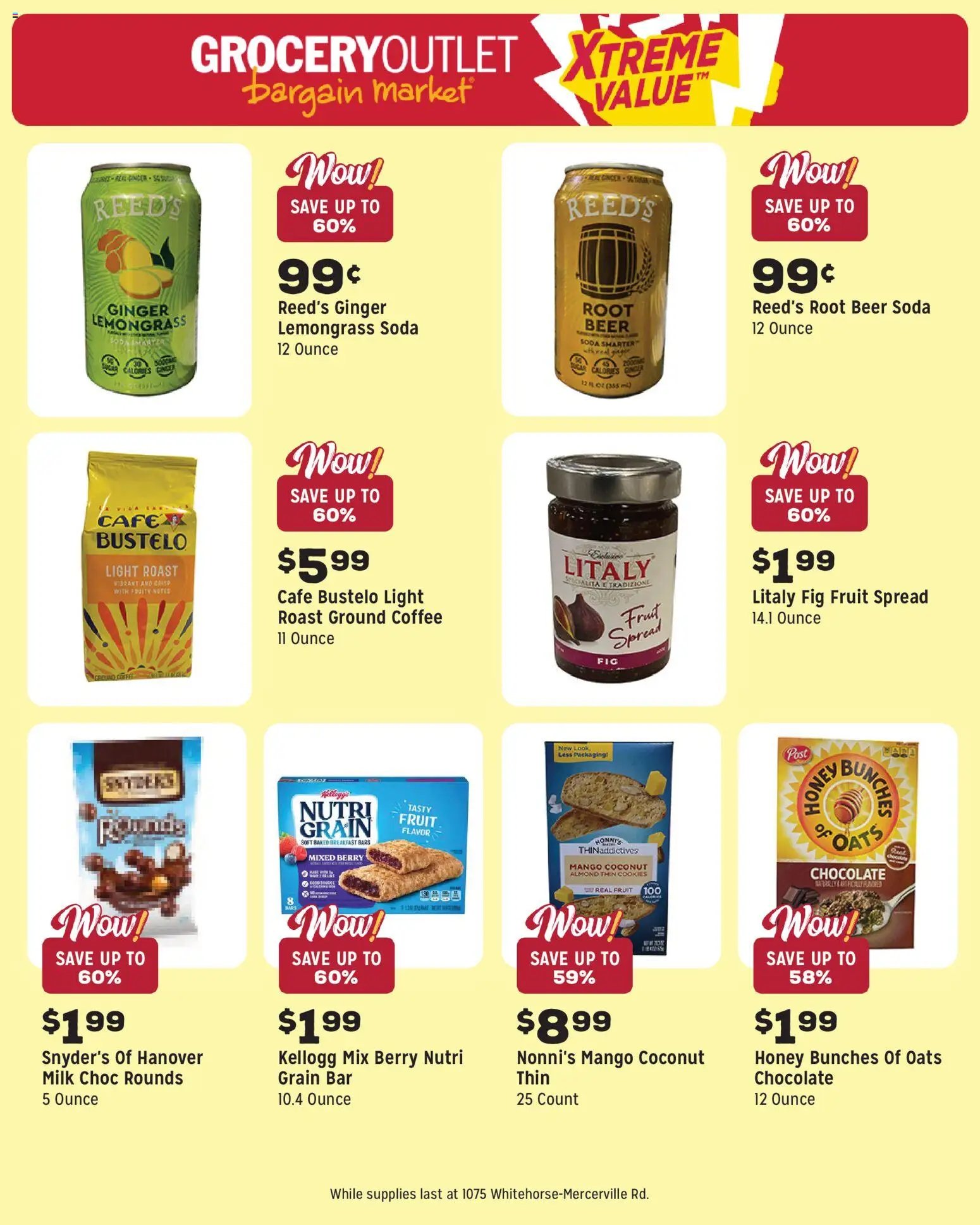 Grocery Outlet offer from 03/25/2026 Grocery Outlet Weekly Ad - NJ