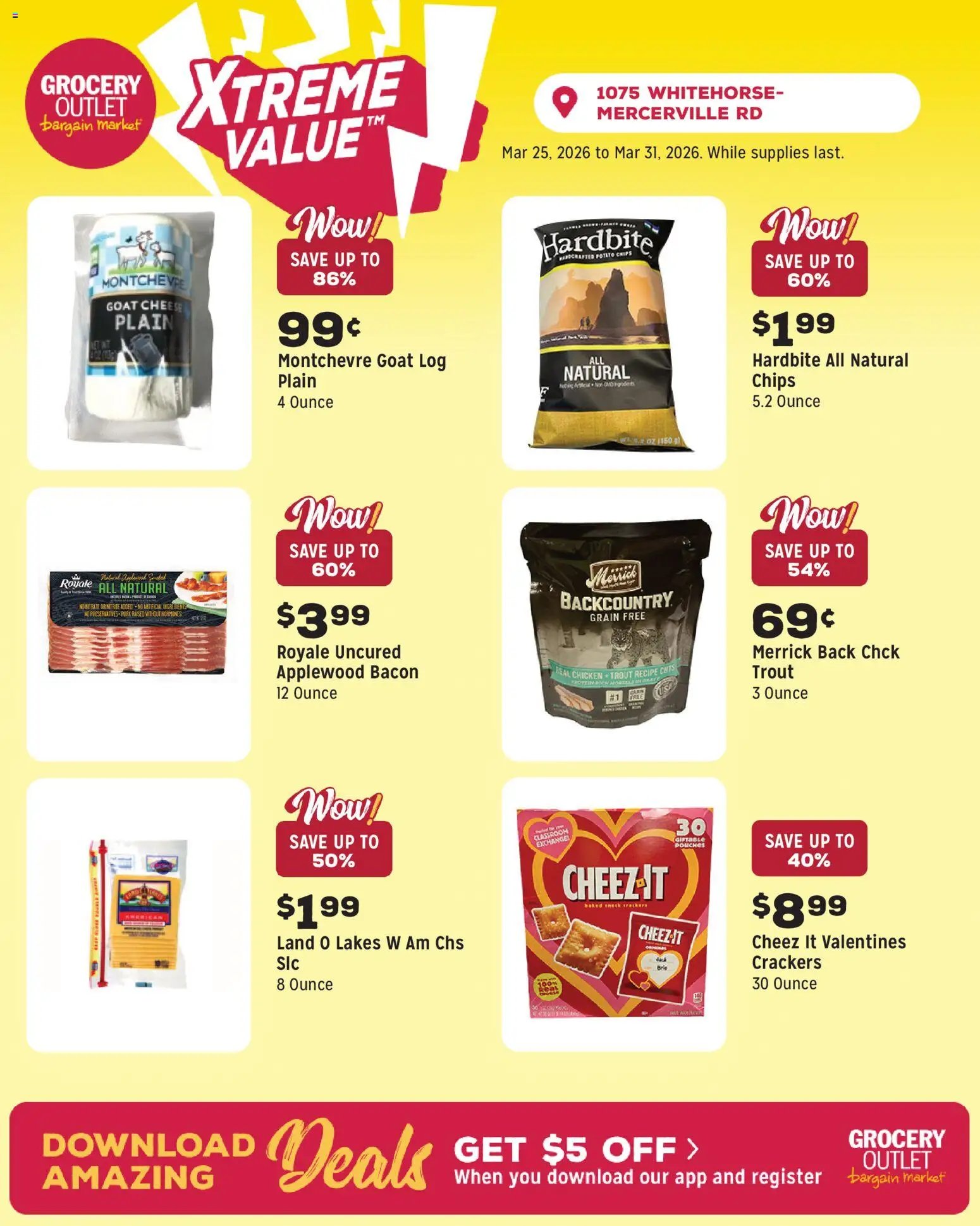 Grocery Outlet offer from 03/25/2026 Grocery Outlet Weekly Ad - NJ
