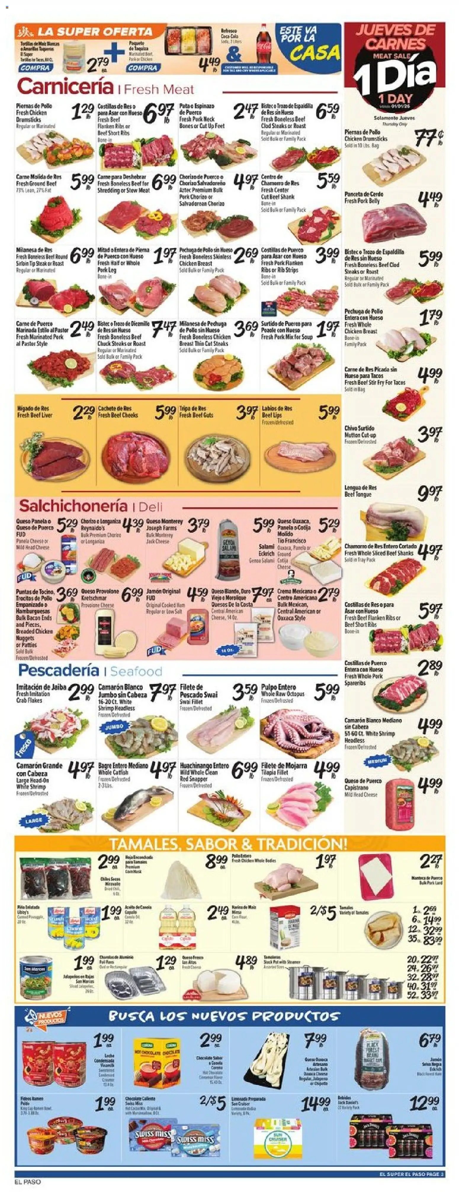 El Super offer from 12/31/2025 Weekly Ad - TX