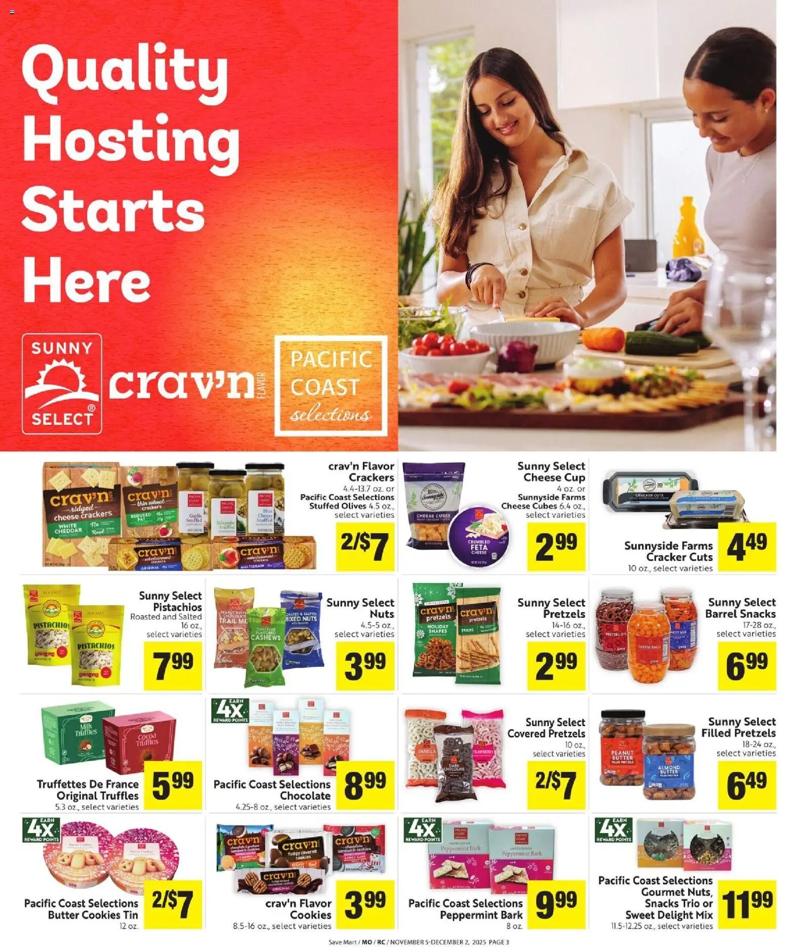 Save Mart offer from 11/05/2025 More Deals Across the Store