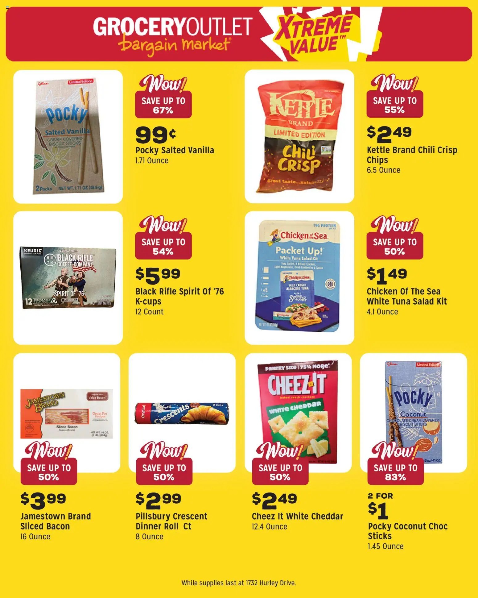 Grocery Outlet offer from 02/25/2026 Weekly Ad - ID