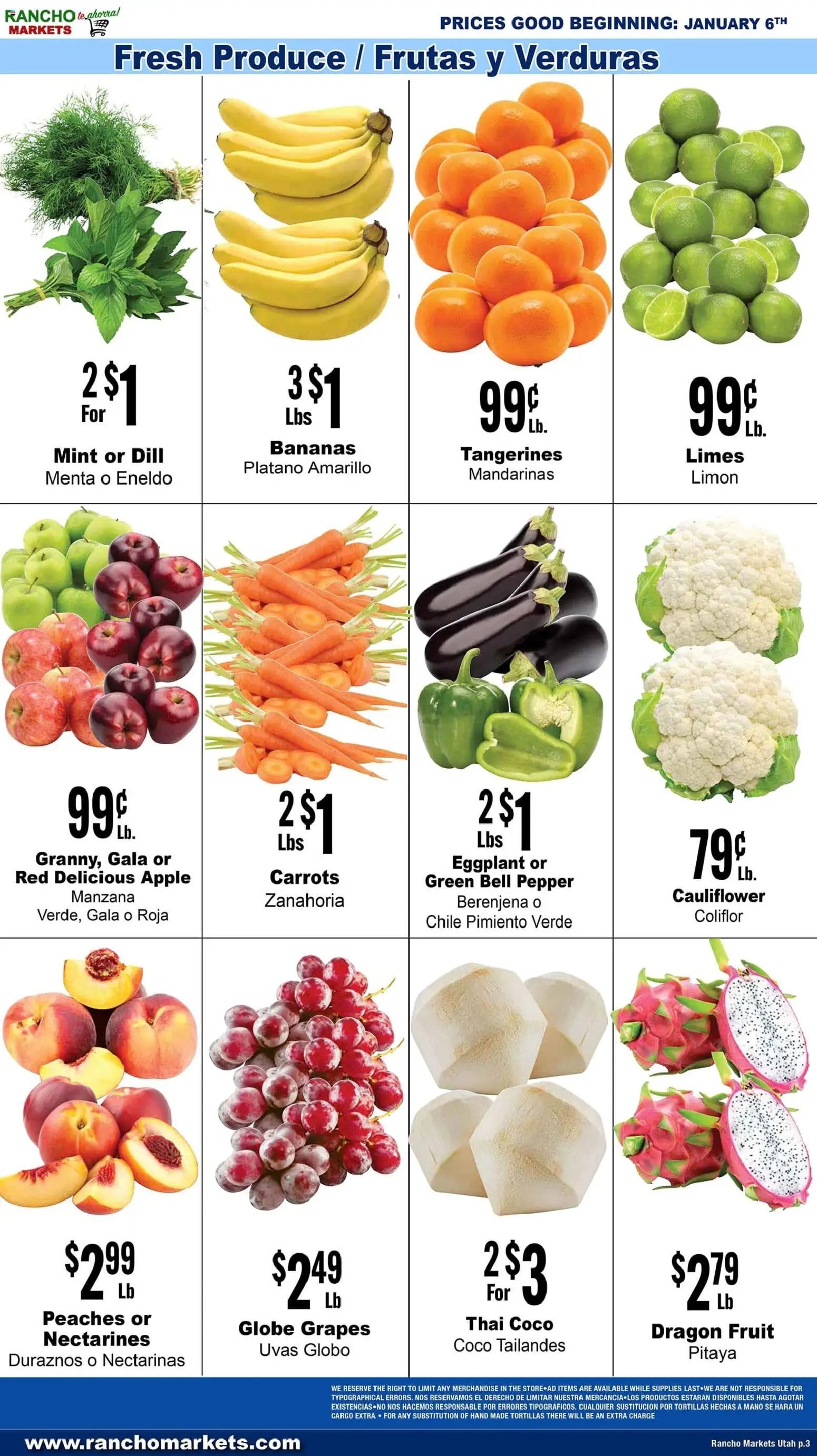 Rancho Markets offer from 01/06/2026 Weekly Ad