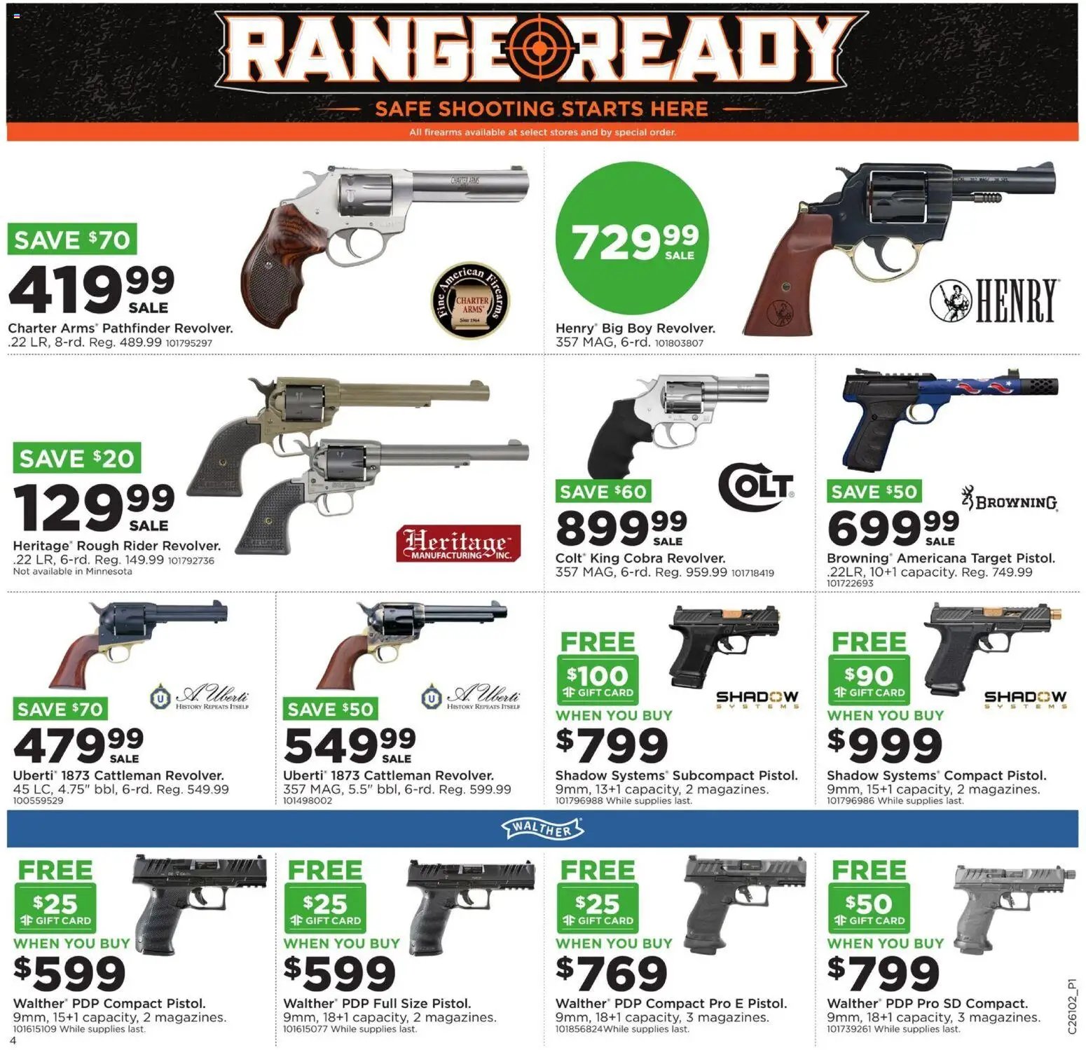 Mills Fleet Farm offer from 03/02/2026 Mills Fleet Farm Range Ready