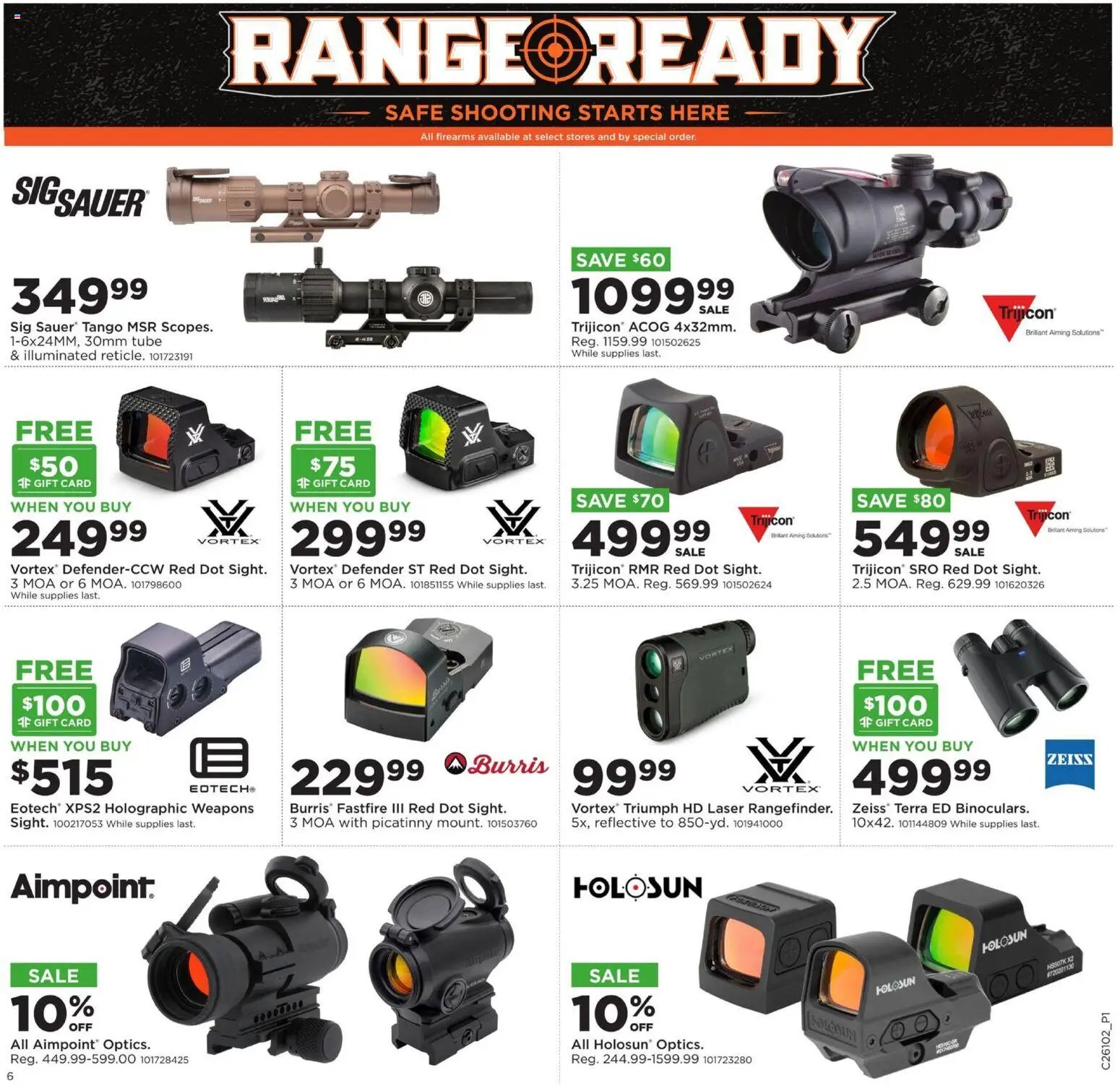 Mills Fleet Farm offer from 03/02/2026 Mills Fleet Farm Range Ready