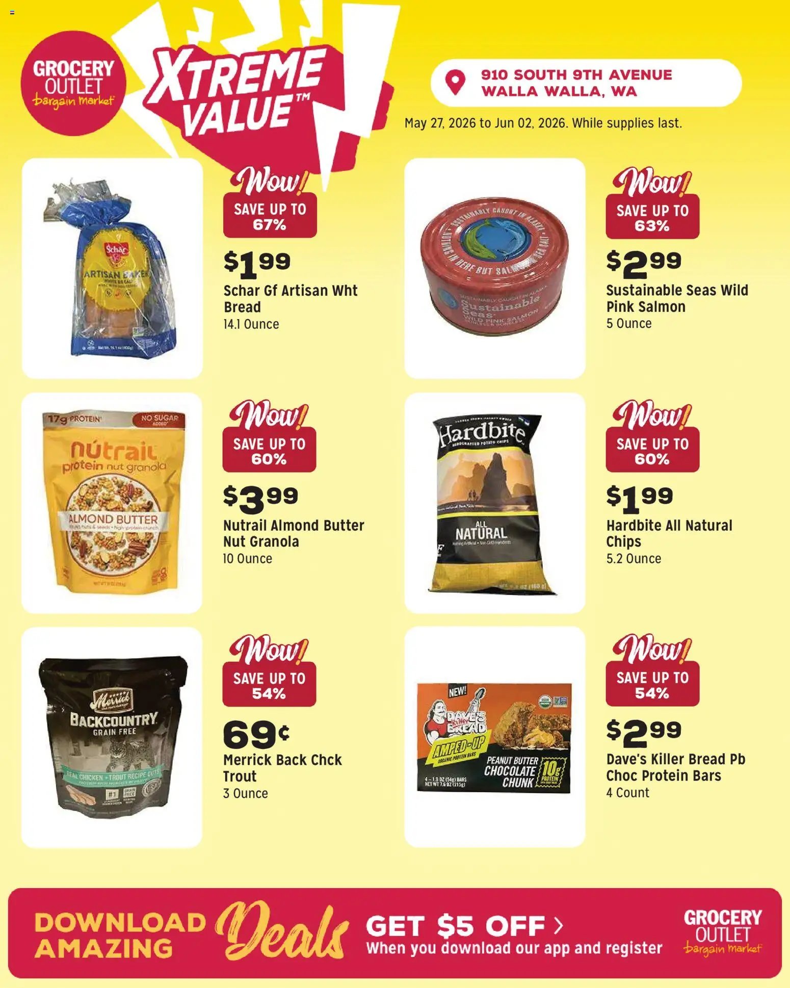 Grocery Outlet offer from 05/27/2026 Grocery Outlet Weekly Ad