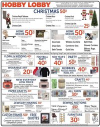 Hobby Lobby offer from 12/07/2025 Weekly Ad
