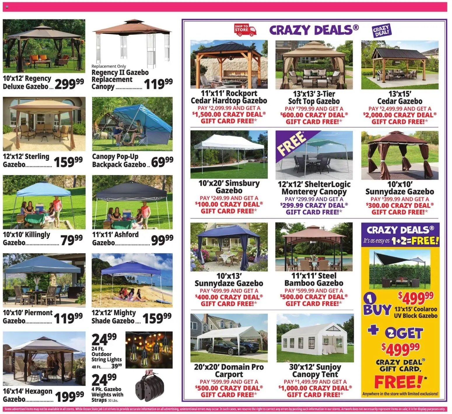 Ocean State Job Lot offer from 06/18/2026 Ocean State Job Lot Weekly Ad