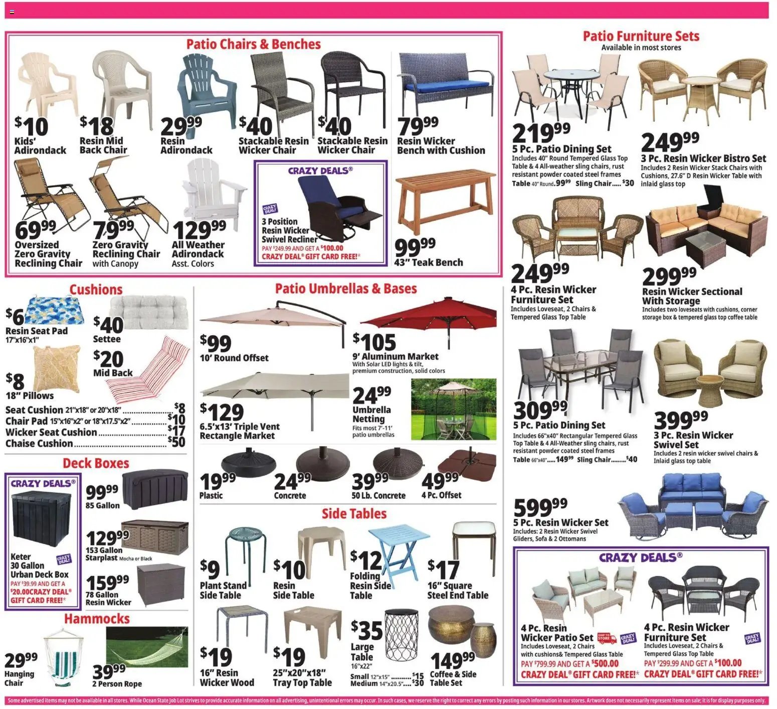 Ocean State Job Lot offer from 06/18/2026 Ocean State Job Lot Weekly Ad
