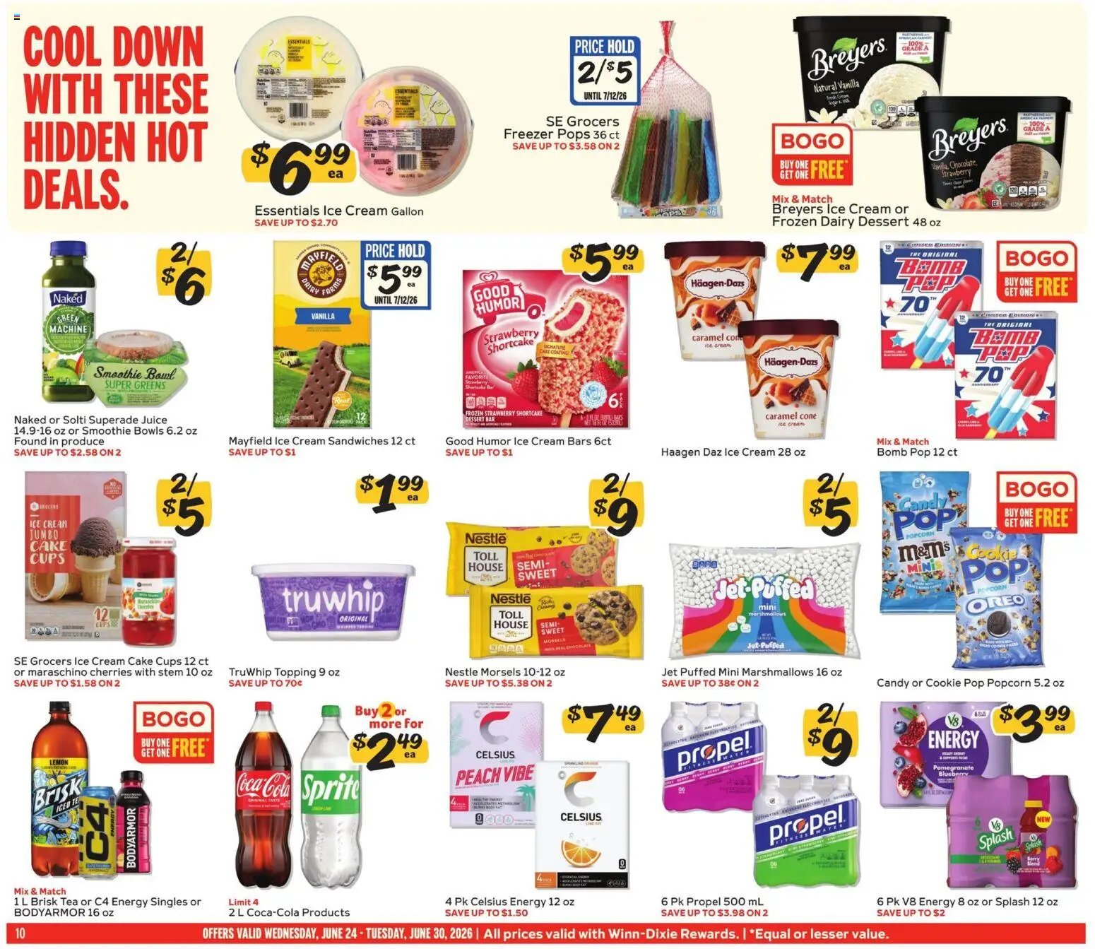 Winn Dixie offer from 06/24/2026 Winn Dixie Weekly Ad