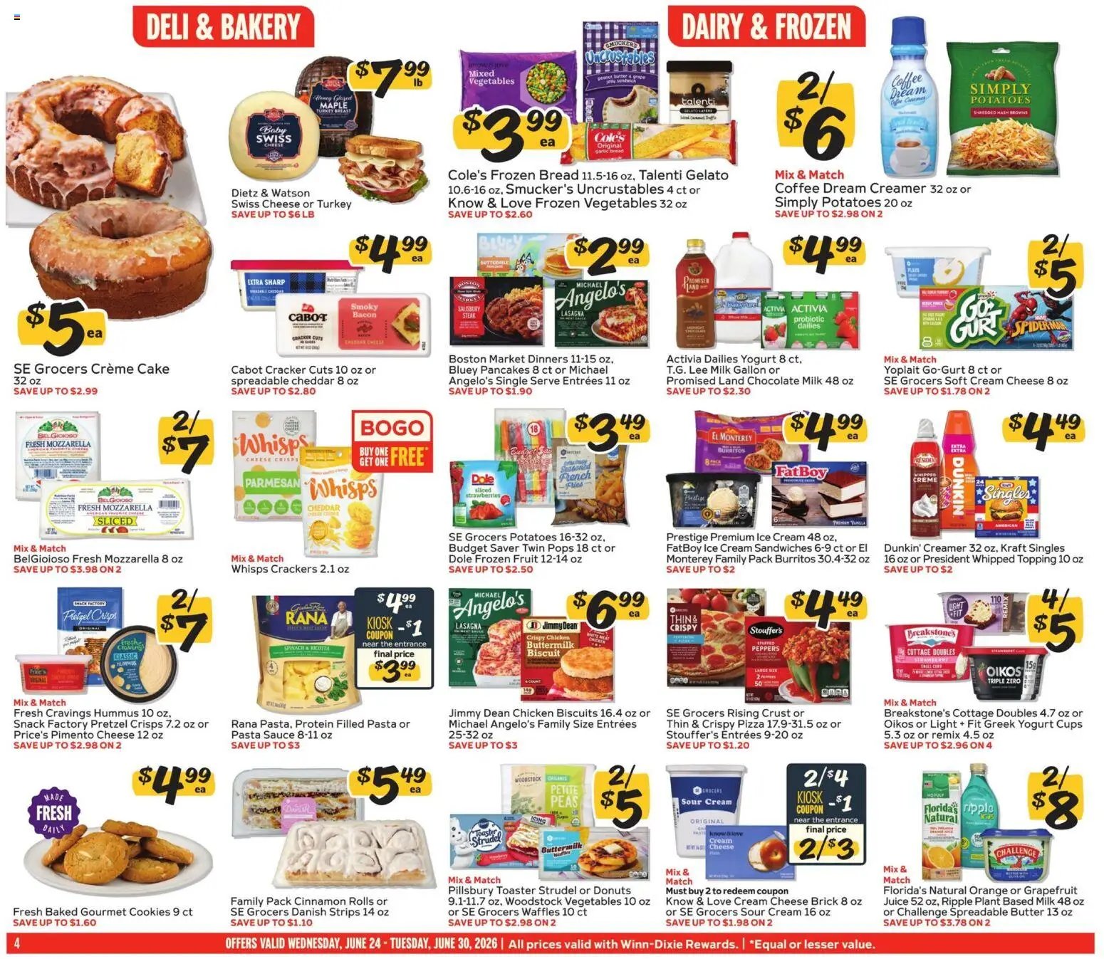 Winn Dixie offer from 06/24/2026 Winn Dixie Weekly Ad