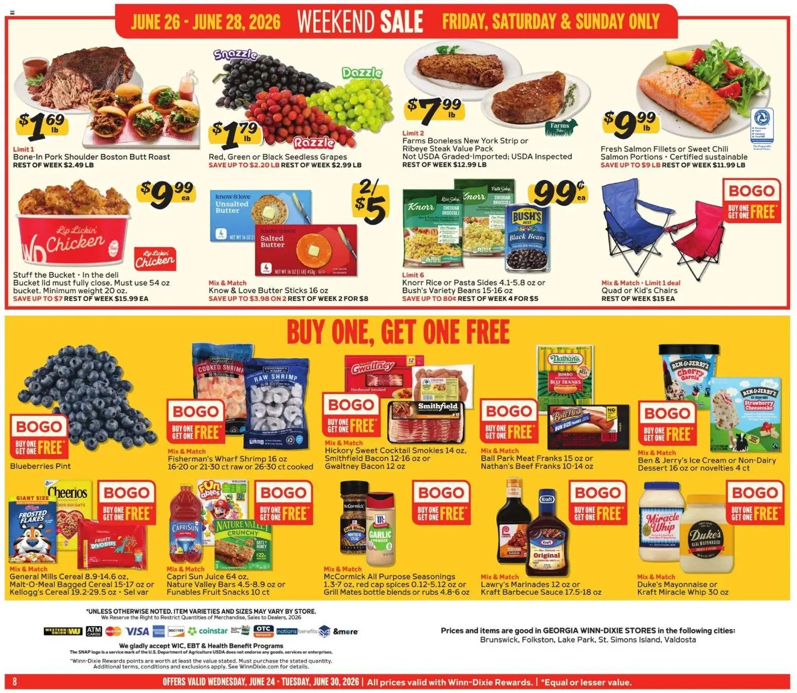 Winn Dixie offer from 06/24/2026 Winn Dixie Weekly Ad