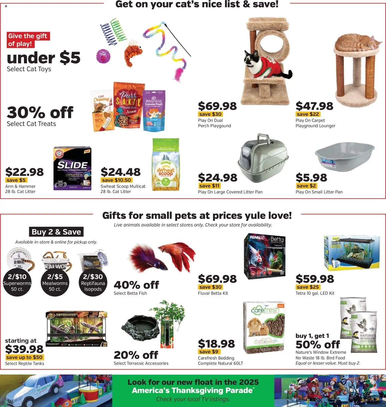 Pet Supplies Plus offer from 10/30/2025 Weekly Ad