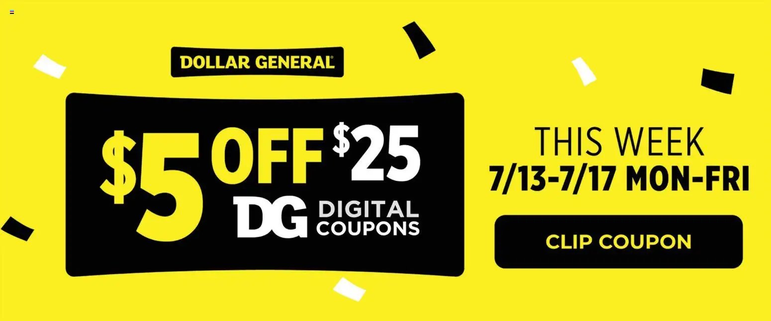 Dollar General offer from 07/12/2026 Dollar General Weekly Ad - TX
