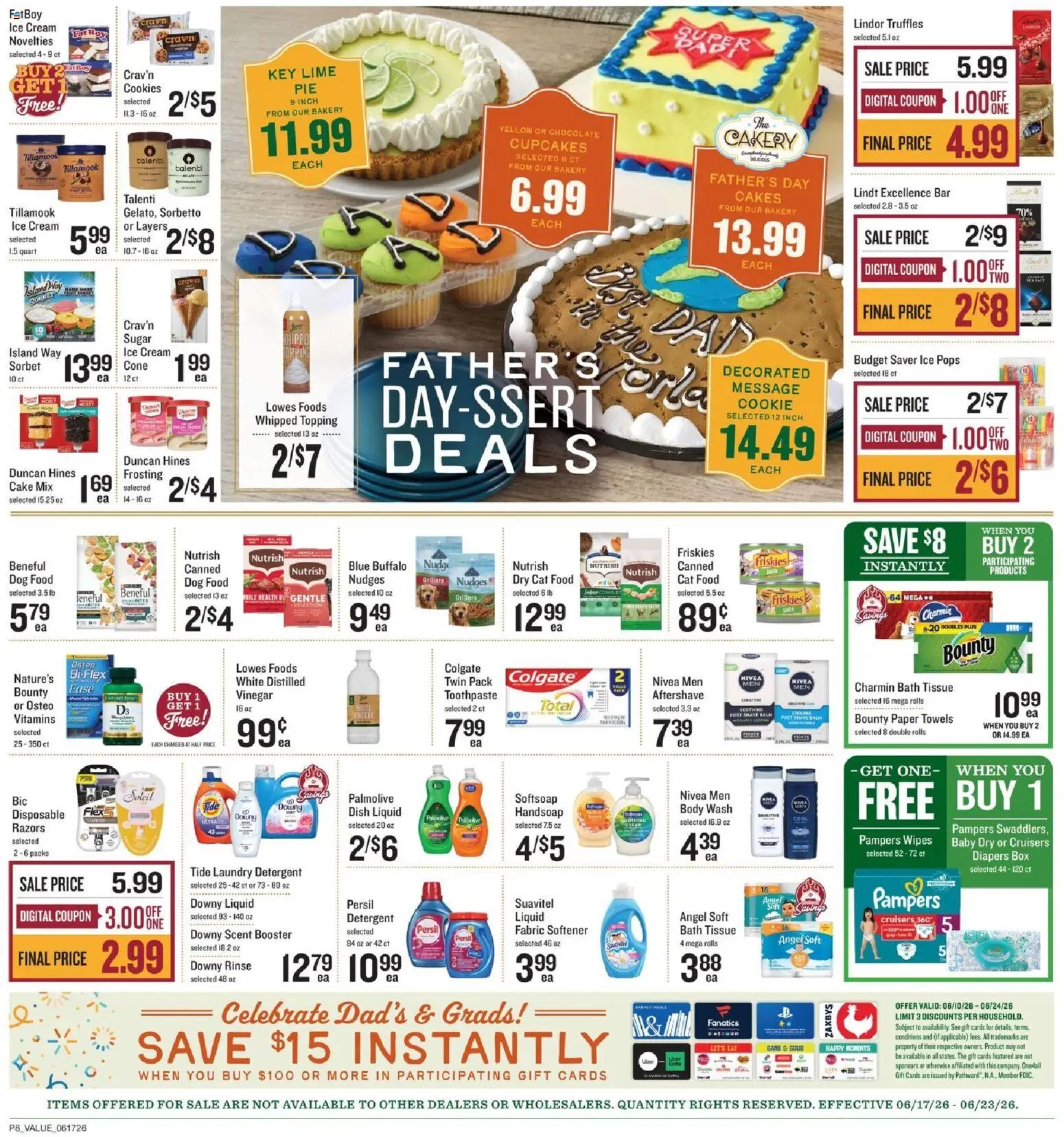 Lowes Foods offer from 06/17/2026 Lowes Foods Weekly Ad - NC