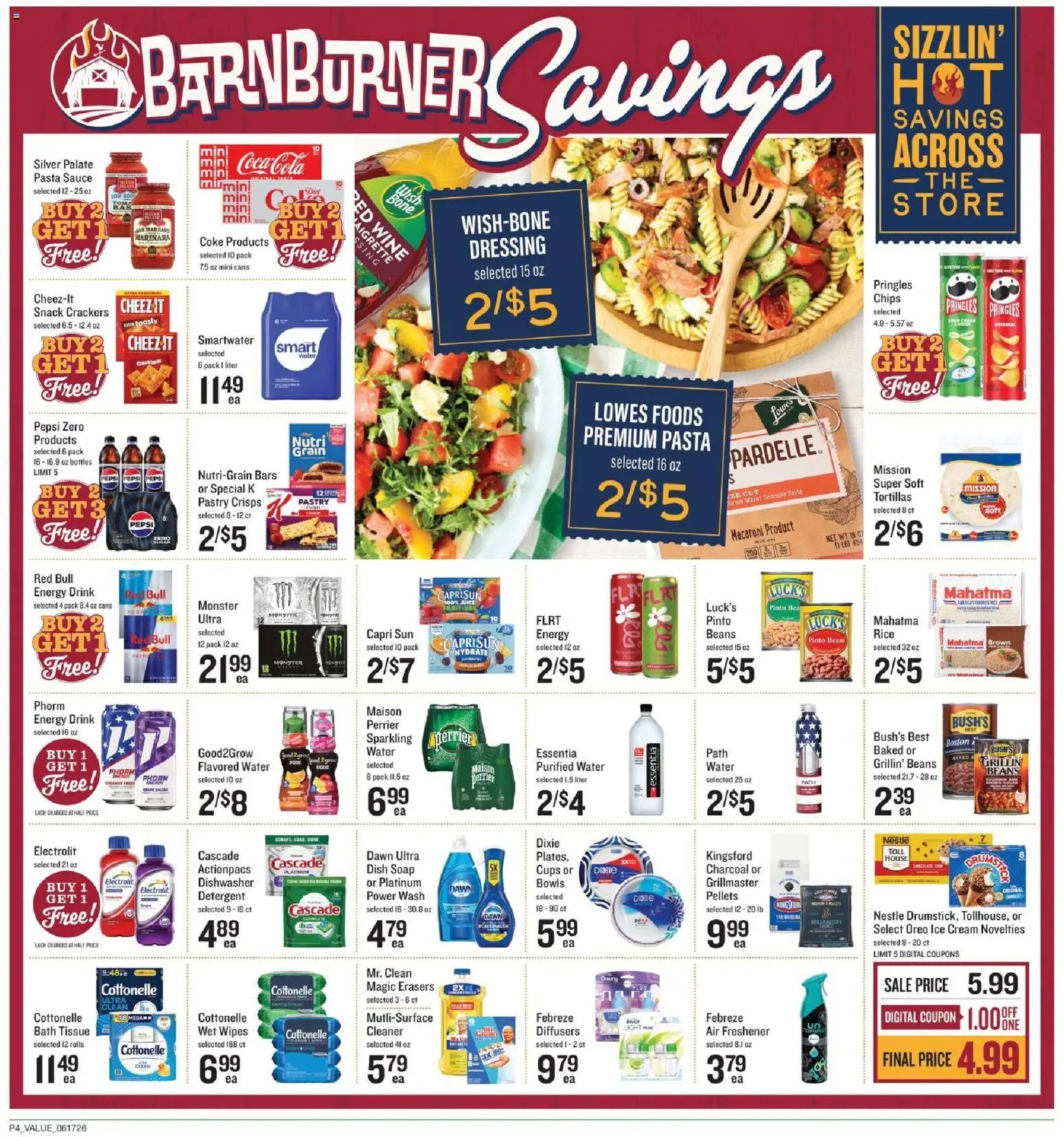 Lowes Foods offer from 06/17/2026 Lowes Foods Weekly Ad - NC
