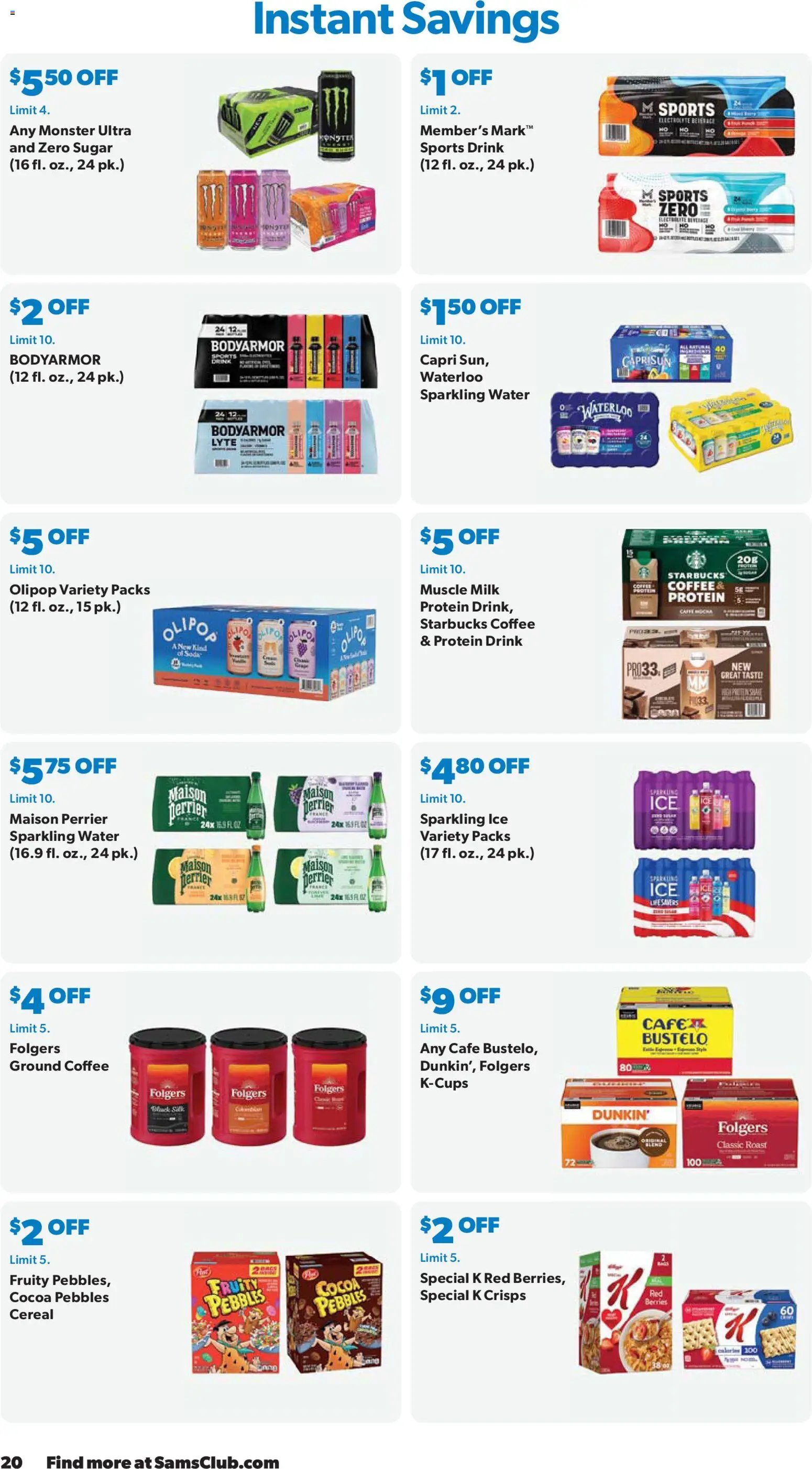 Sam's Club offer from 04/29/2026 Sam's Club Weekly Ad