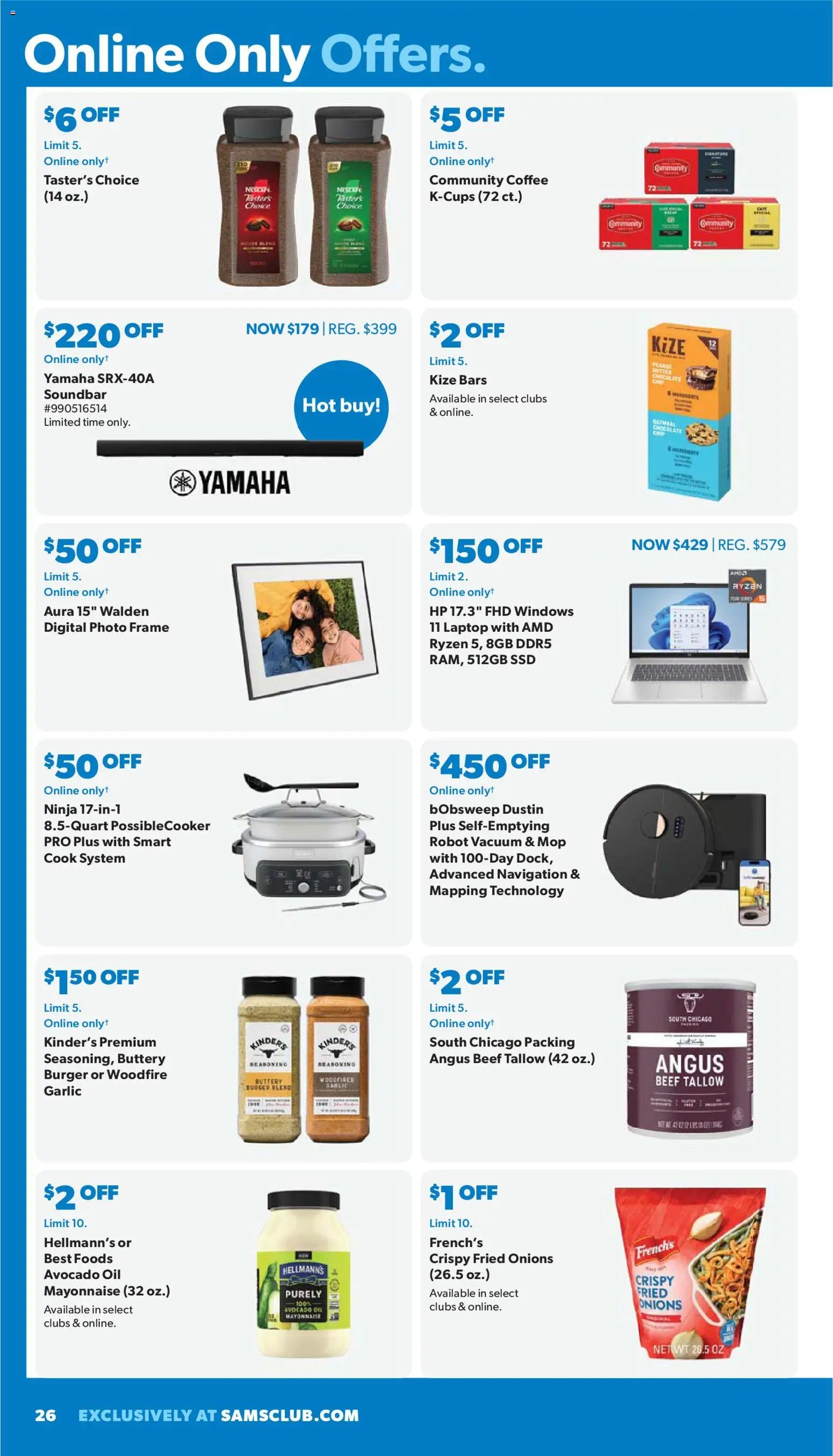 Sam's Club offer from 04/29/2026 Sam's Club Weekly Ad