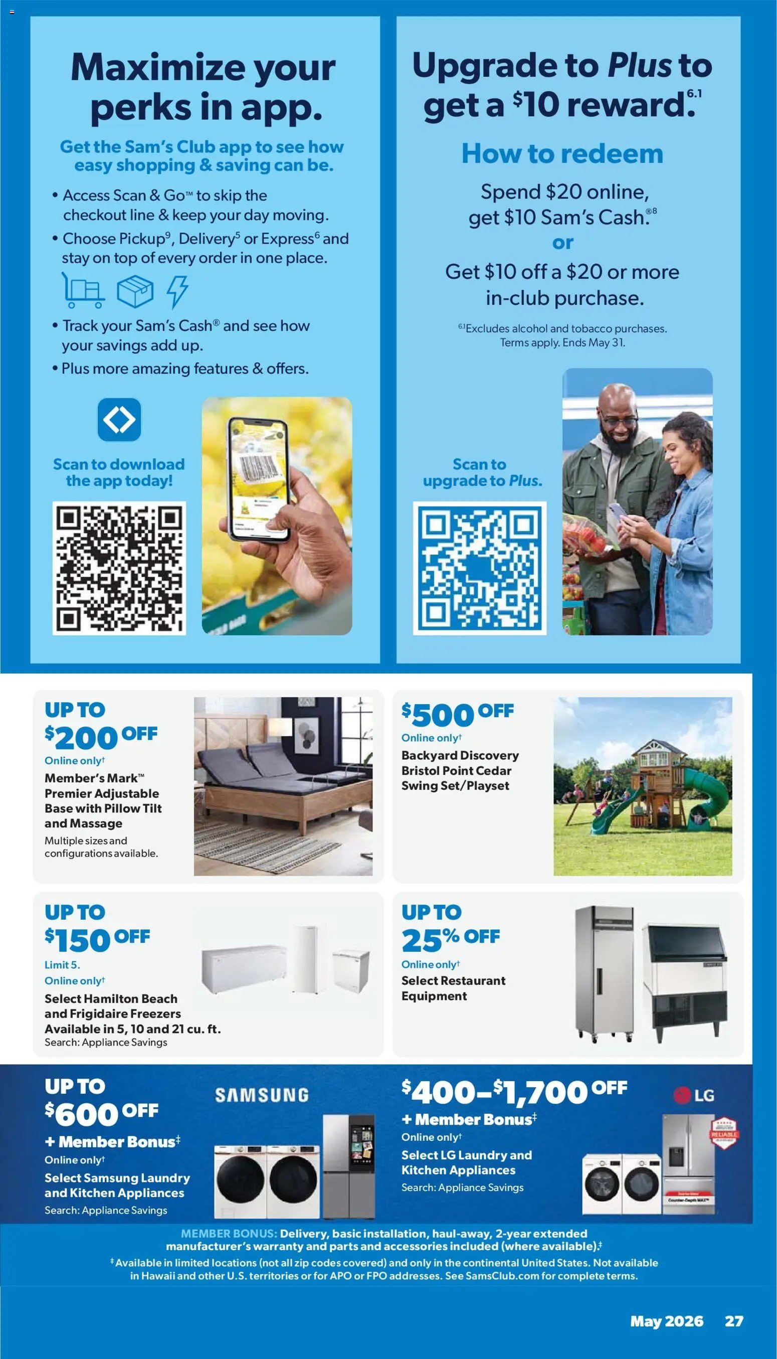 Sam's Club offer from 04/29/2026 Sam's Club Weekly Ad