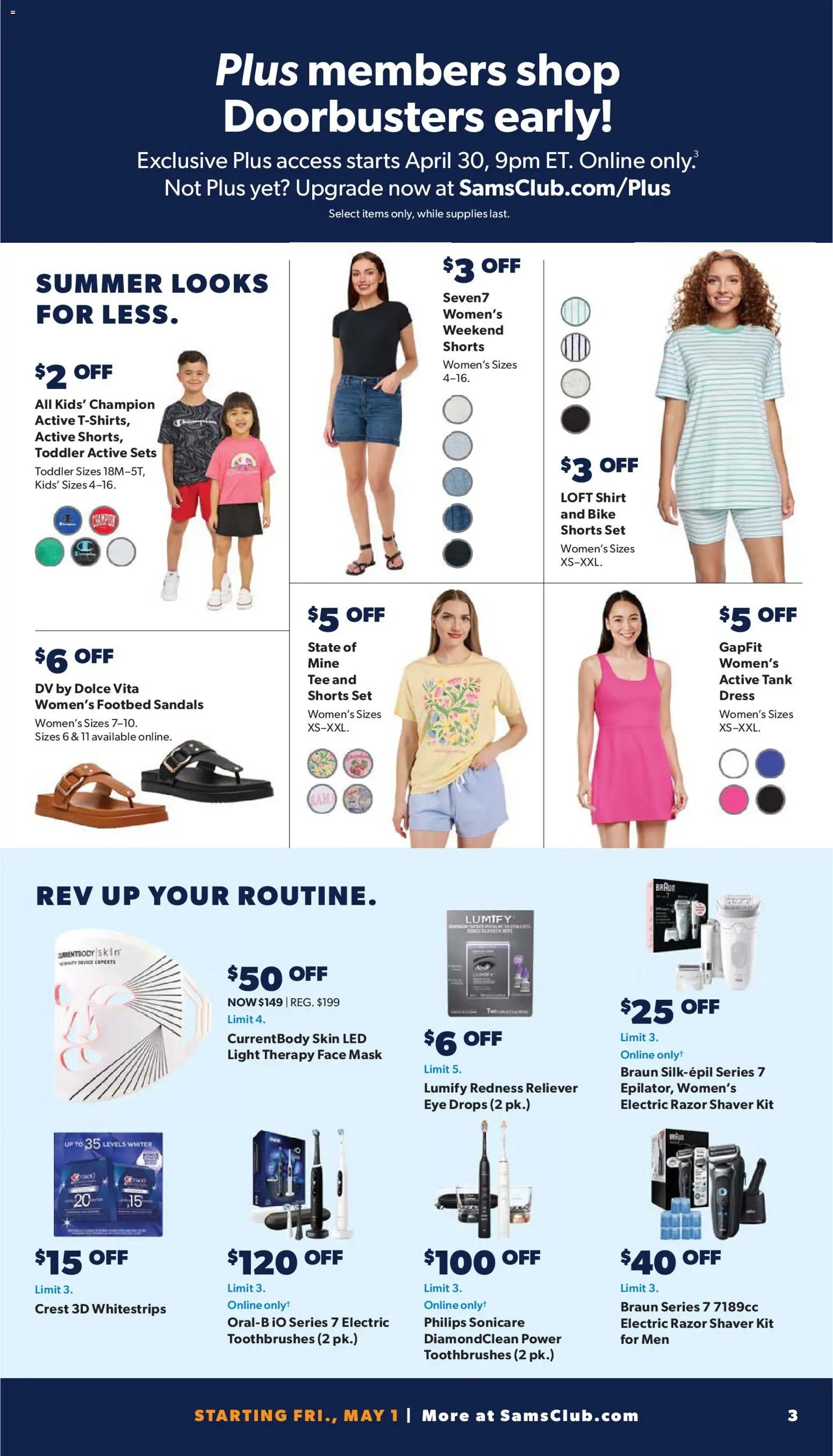 Sam's Club offer from 04/29/2026 Sam's Club Weekly Ad