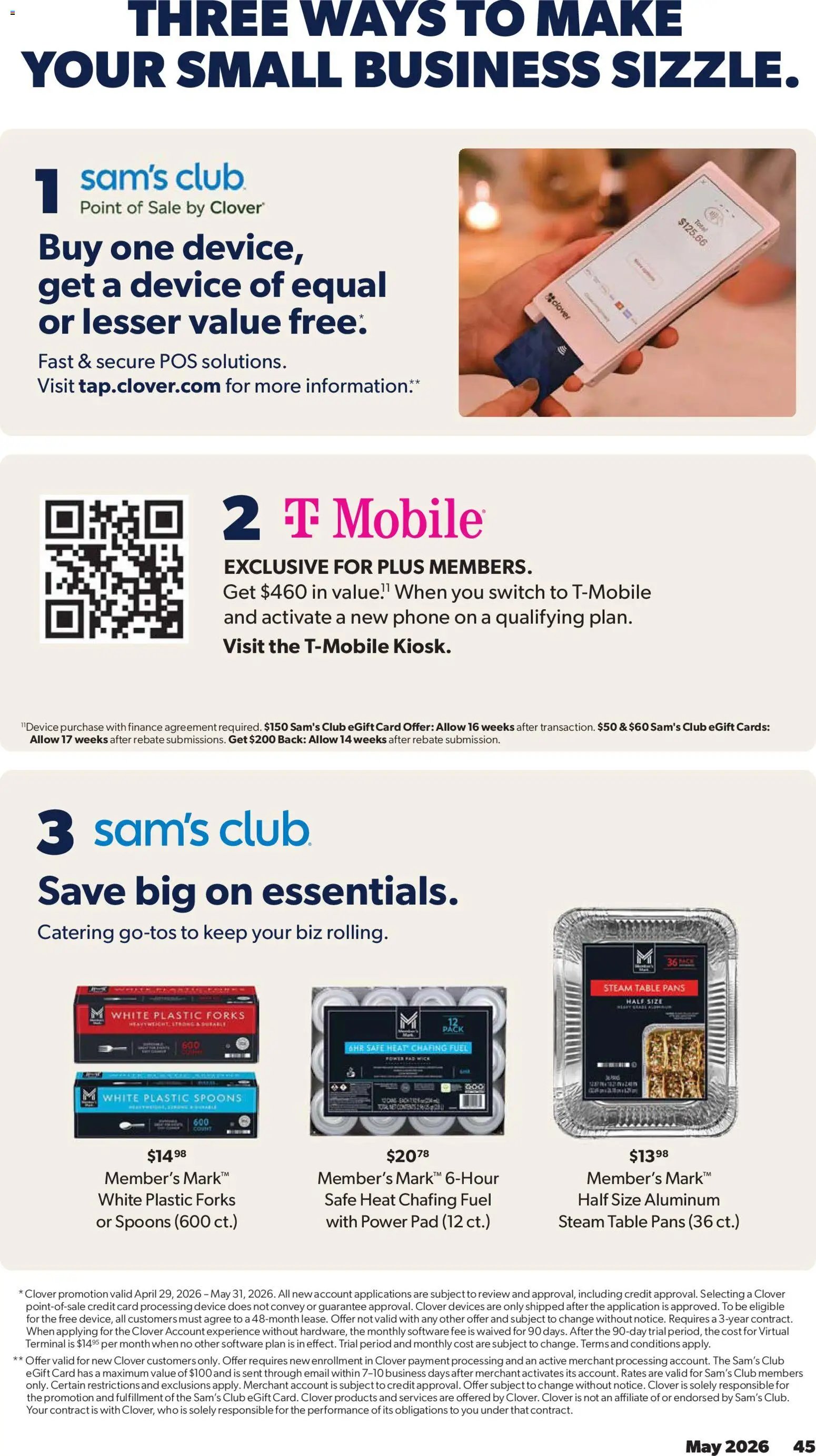 Sam's Club offer from 04/29/2026 Sam's Club Weekly Ad