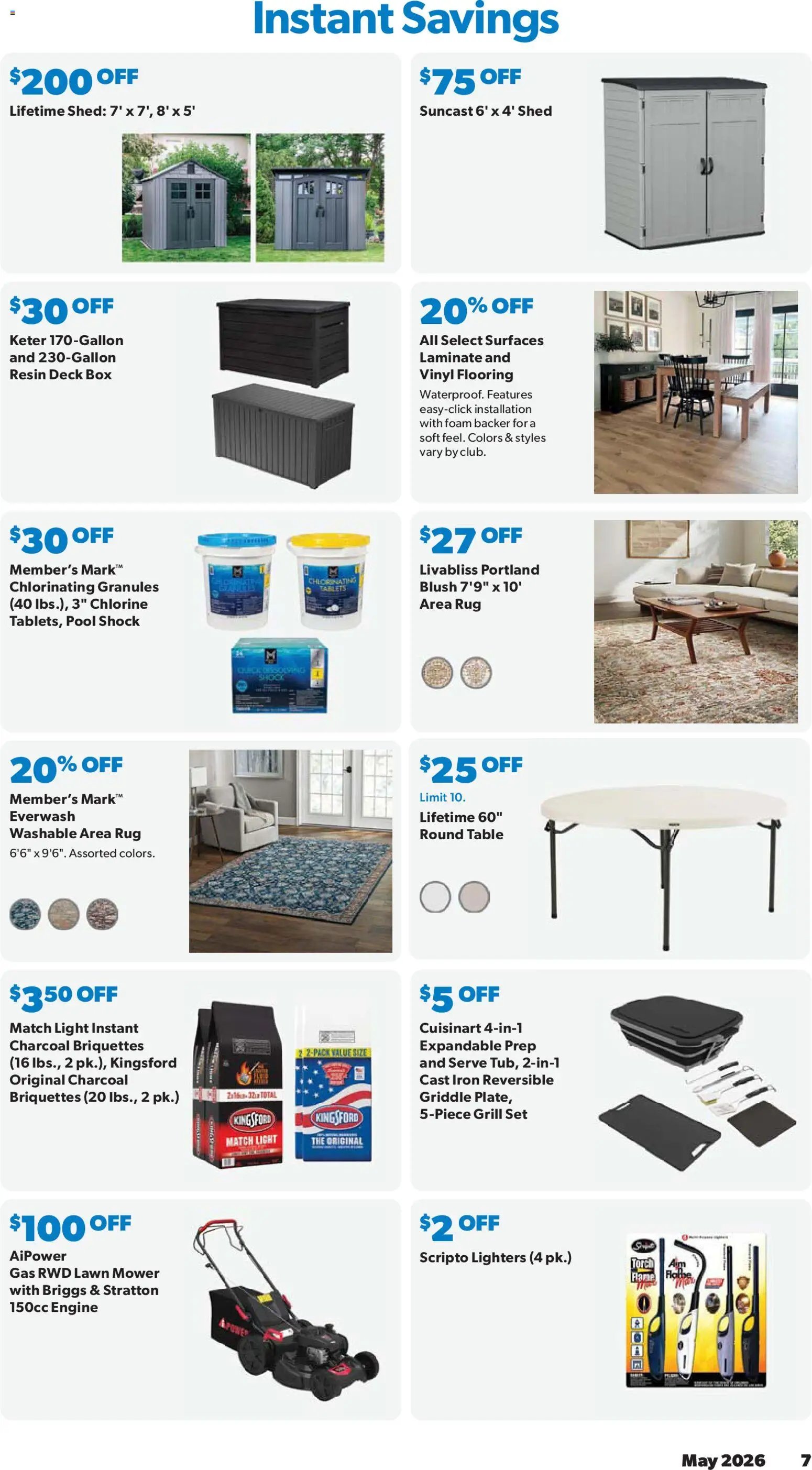 Sam's Club offer from 04/29/2026 Sam's Club Weekly Ad