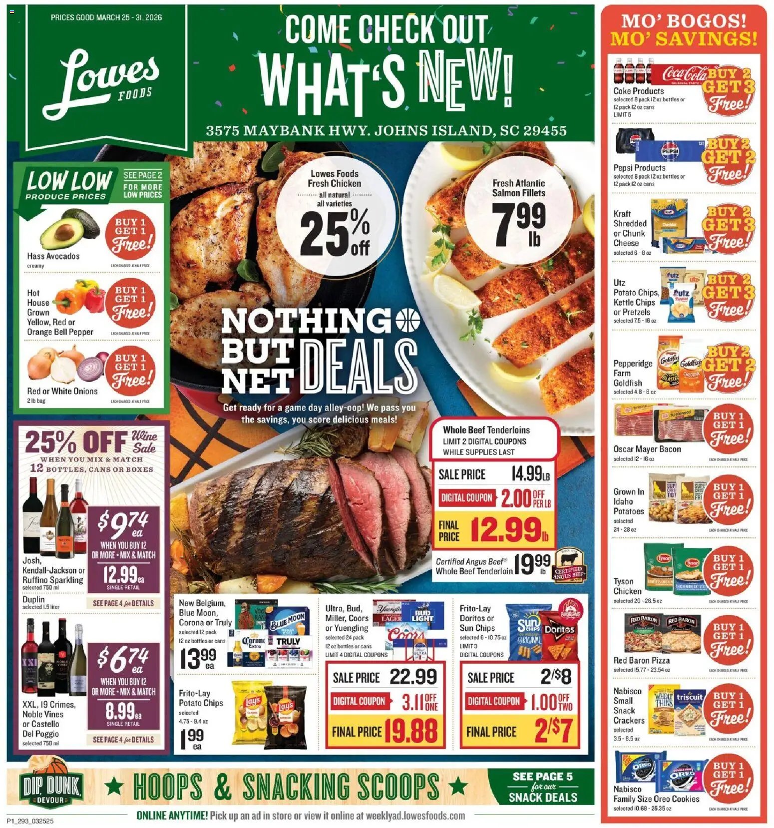 Lowes Foods offer from 03/25/2026 Lowes Foods Weekly Ad - SC