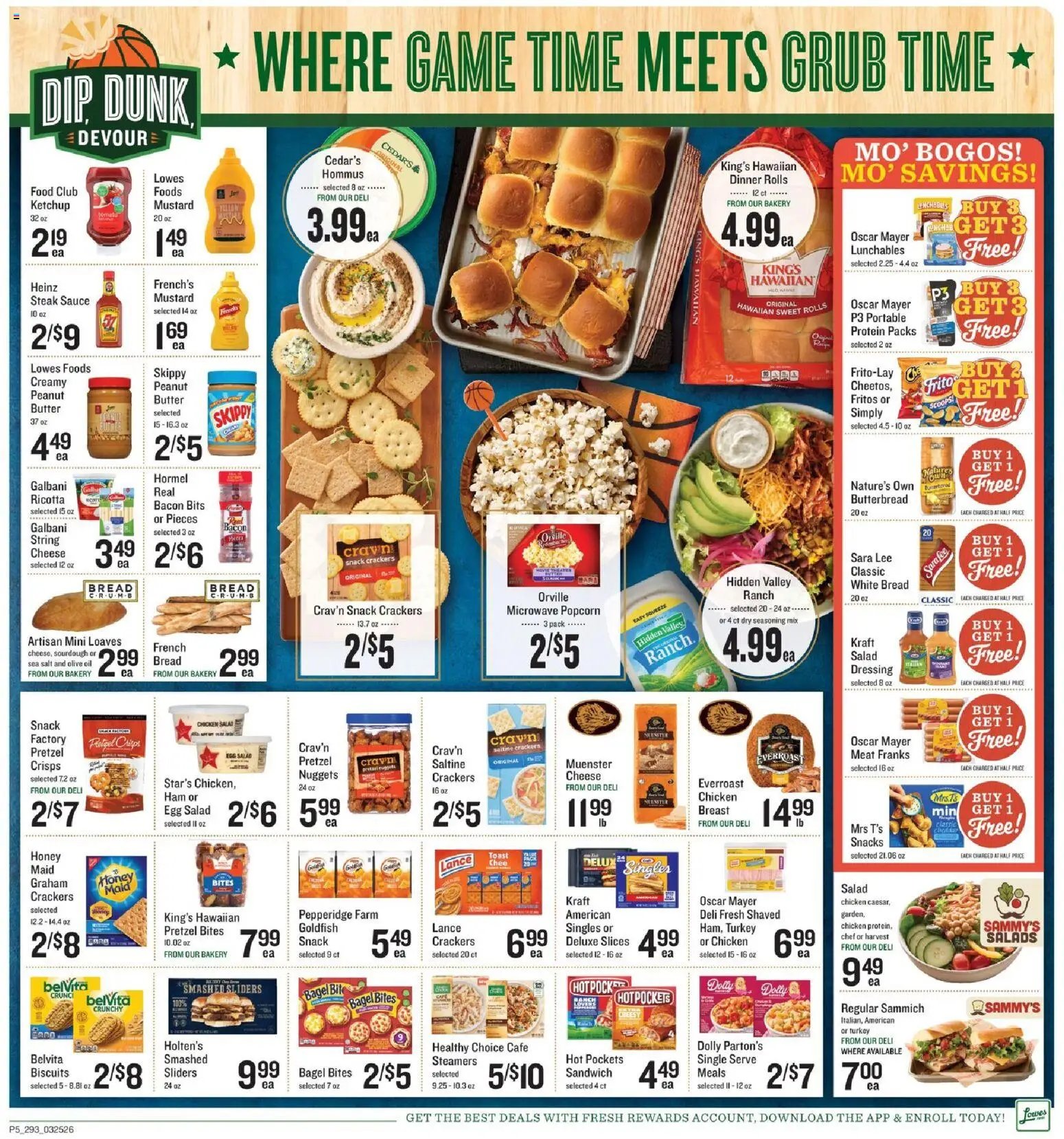 Lowes Foods offer from 03/25/2026 Lowes Foods Weekly Ad - SC