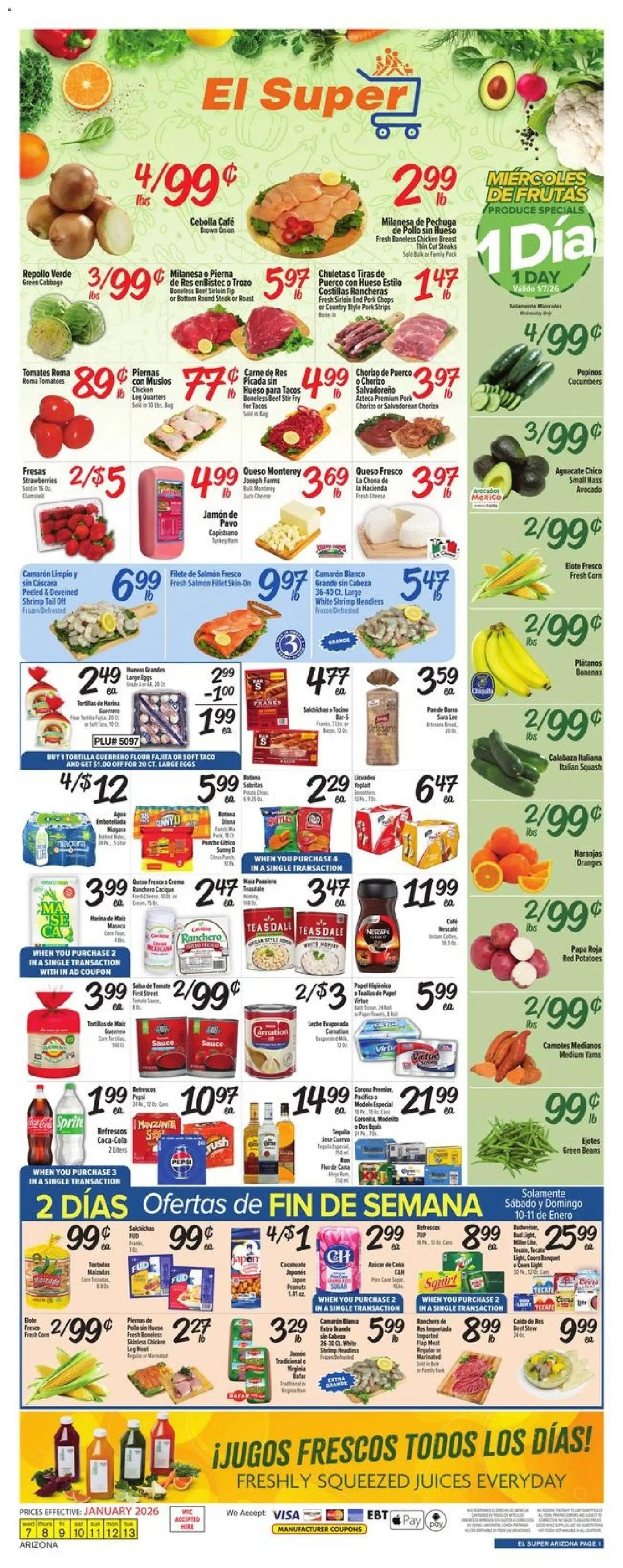 El Super offer from 01/07/2026 Weekly Ad - AK