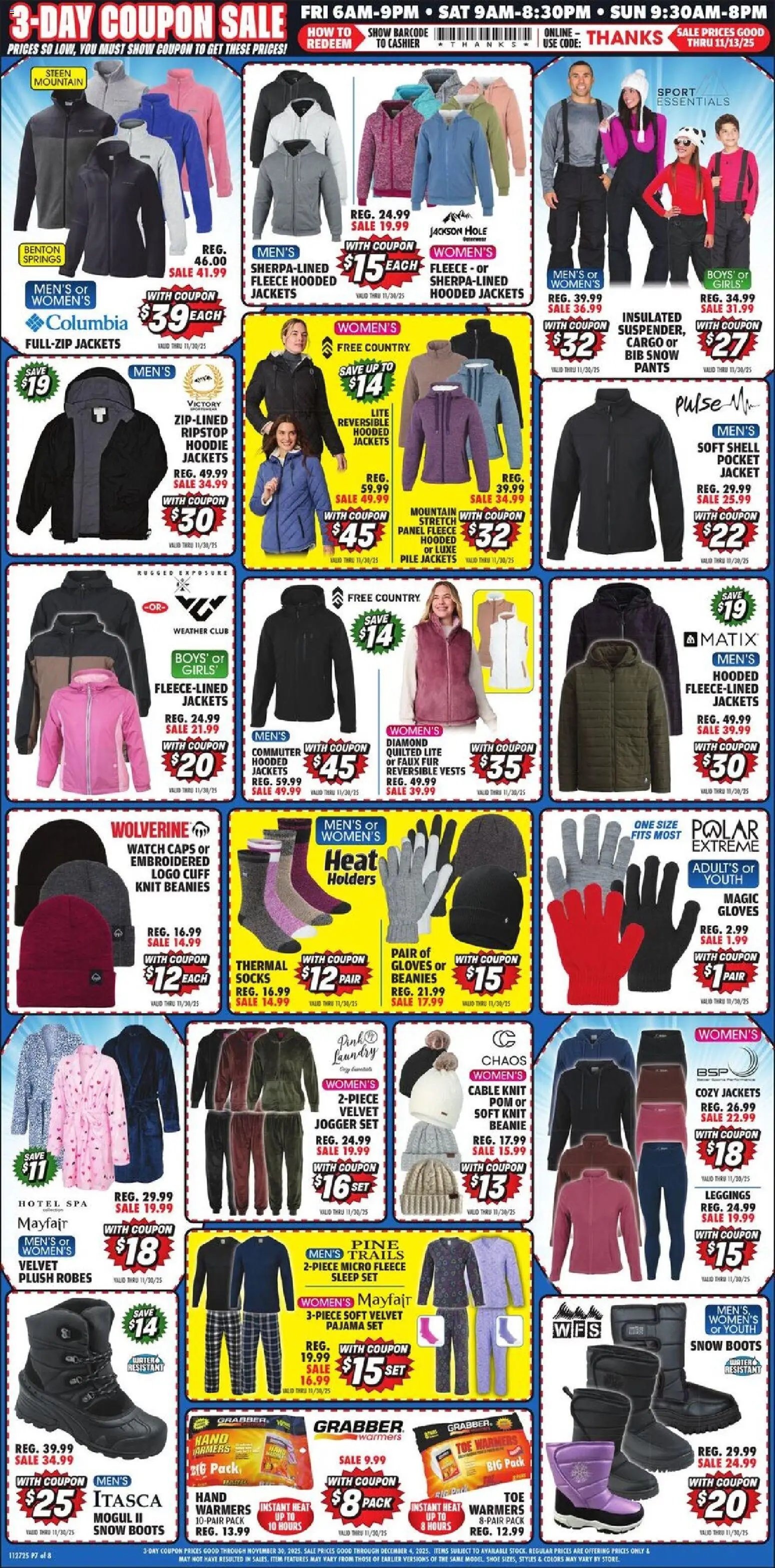 Big 5 Sporting Goods offer from 11/29/2025 Weekly Ad
