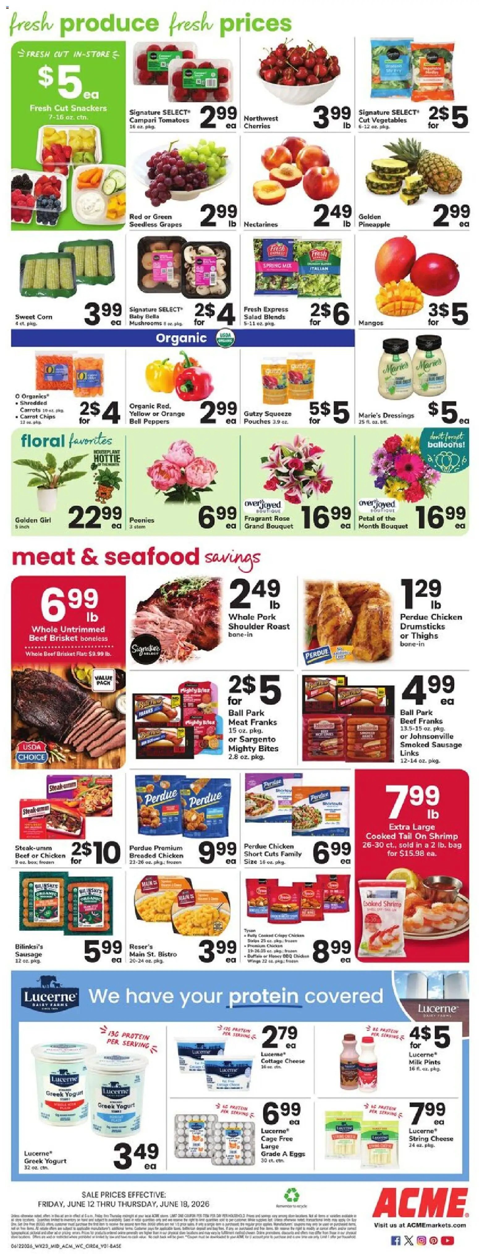 Acme offer from 06/12/2026 Acme Weekly Ad - NJ